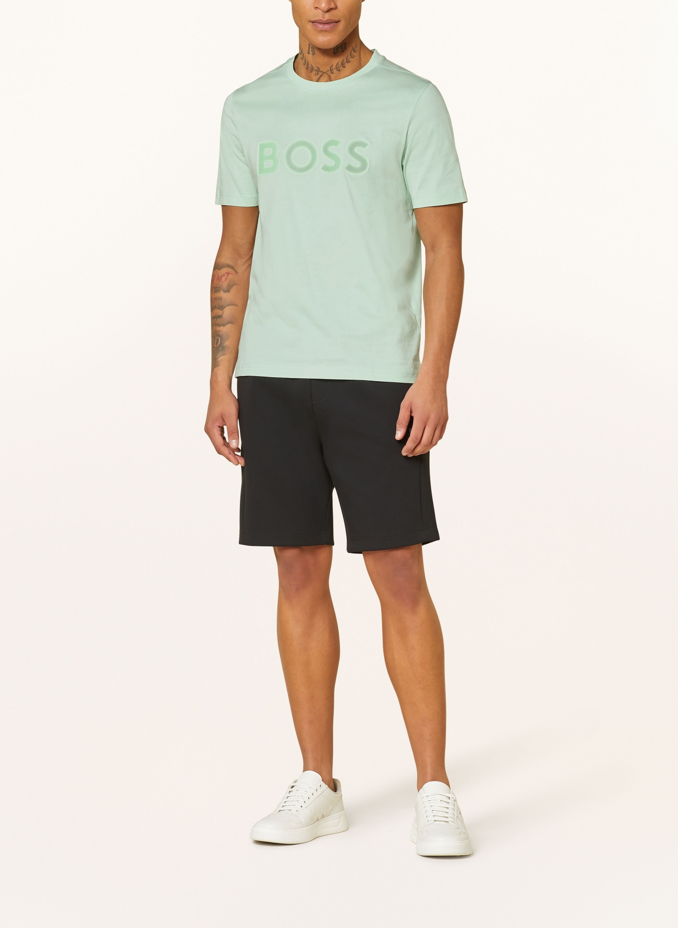 BOSS T-Shirt, Farbe: HELLGRÜN (Bild 2)