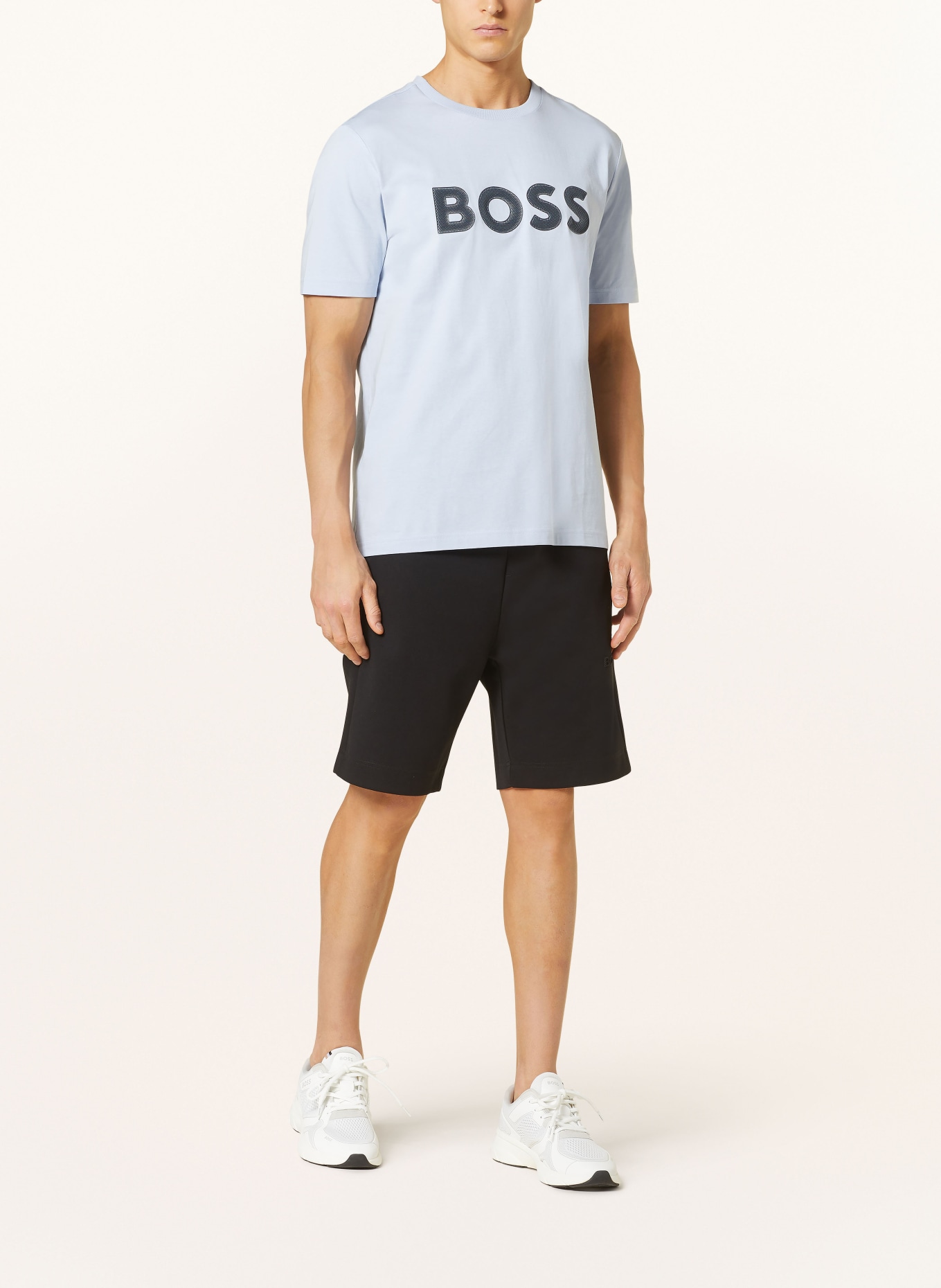 BOSS T-Shirt, Farbe: HELLBLAU (Bild 2)