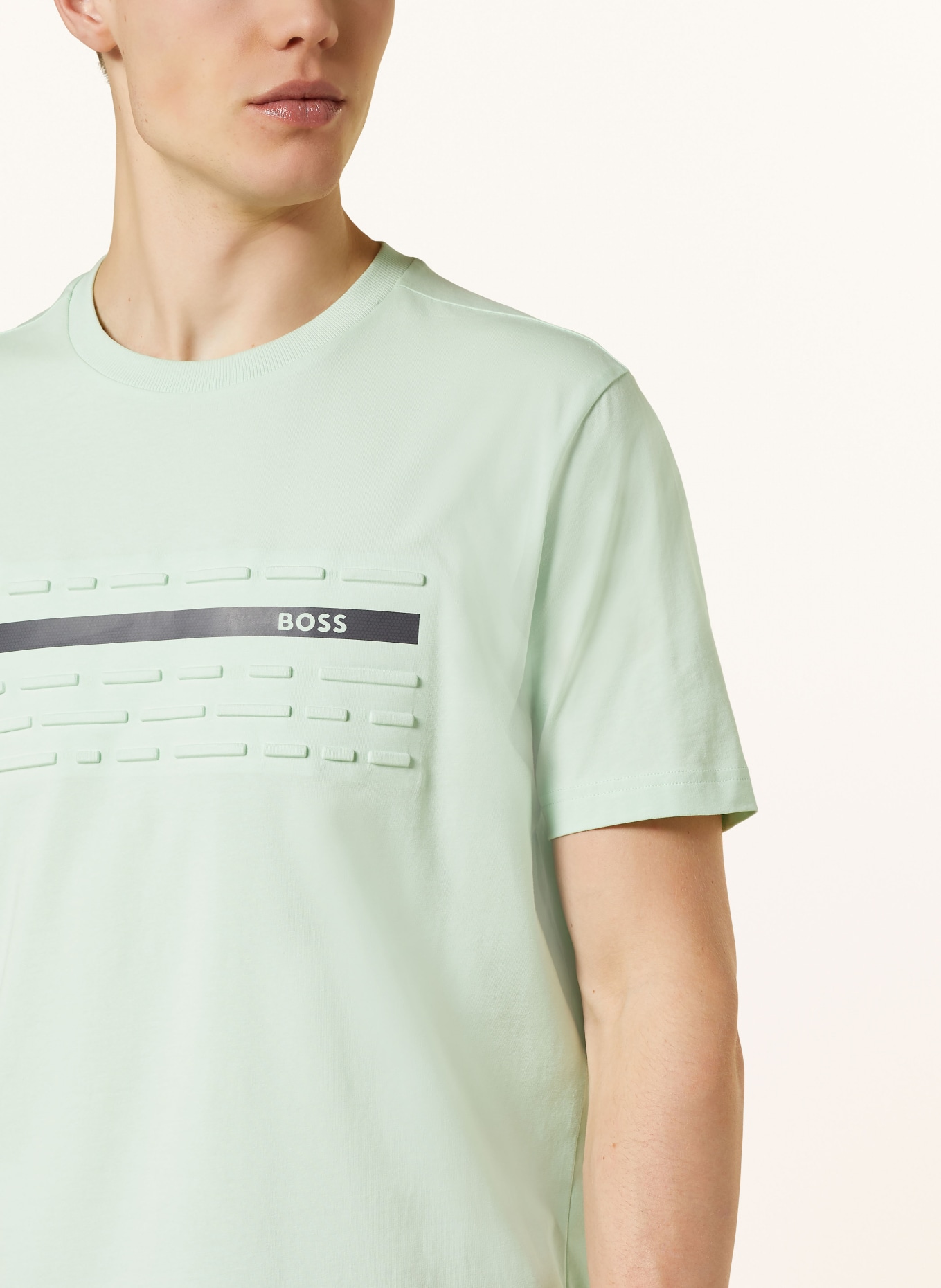 BOSS T-Shirt, Farbe: HELLGRÜN (Bild 4)