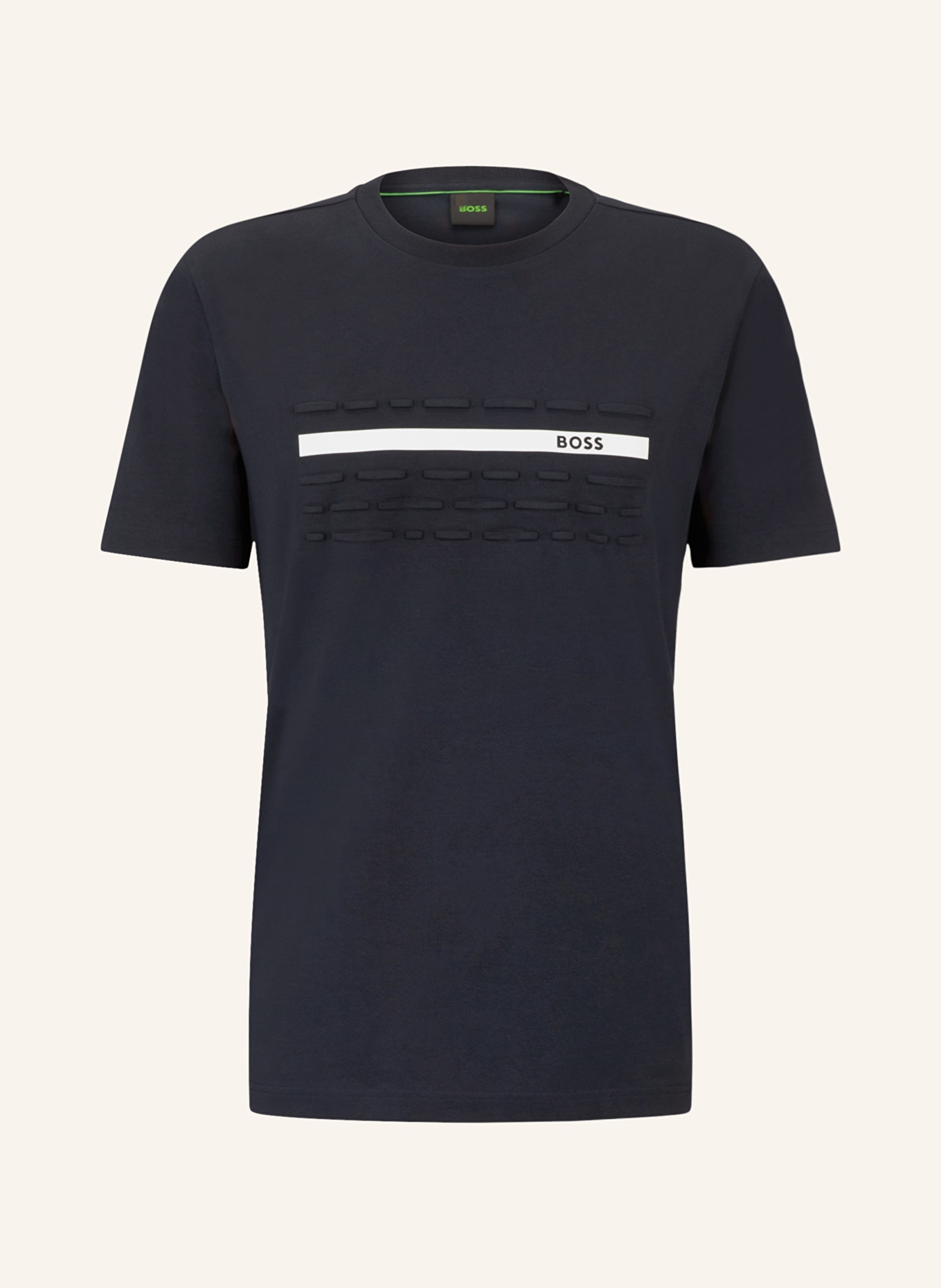 BOSS T-Shirt, Farbe: DUNKELBLAU/ WEISS/ SCHWARZ (Bild 1)