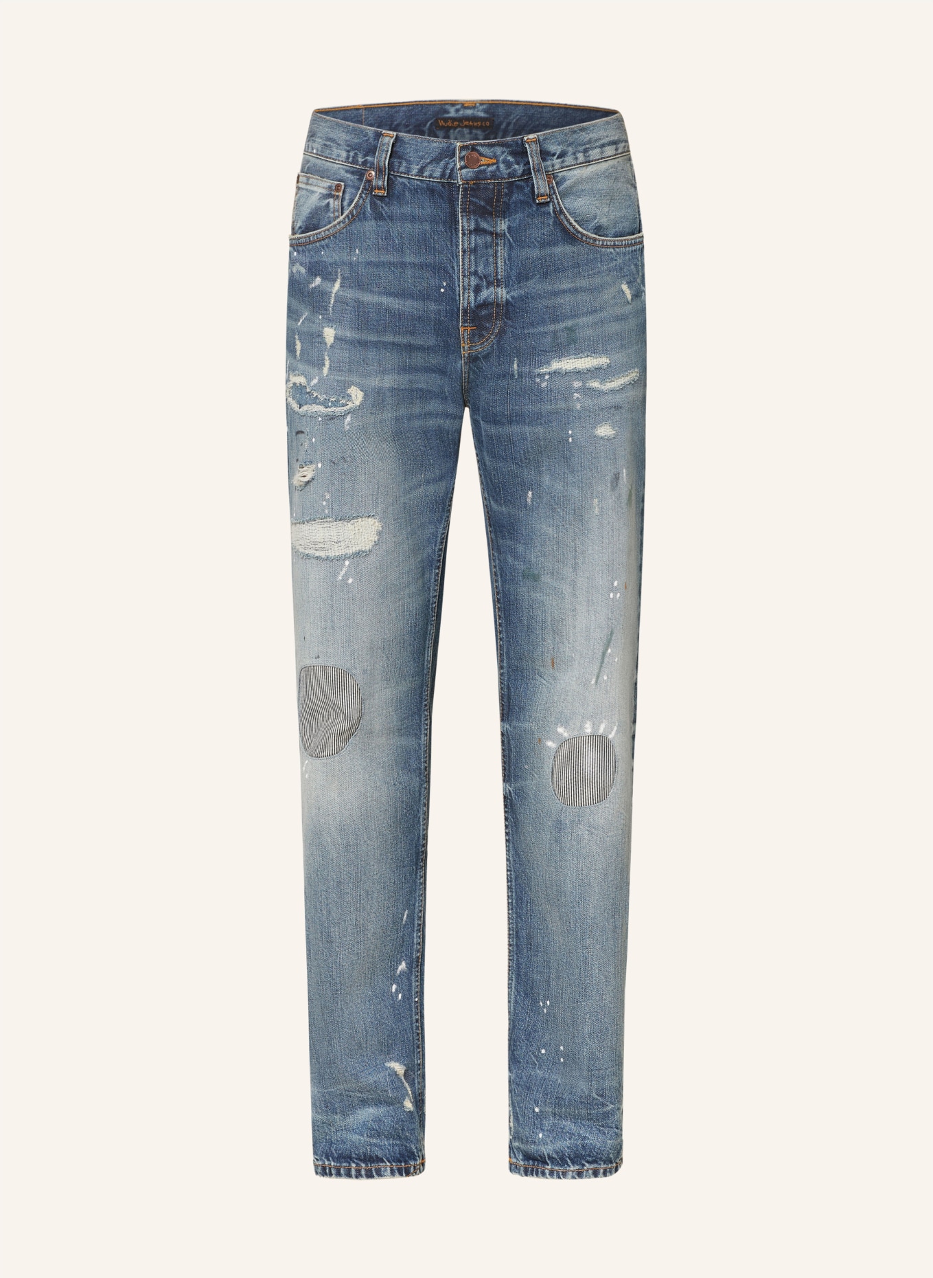 Nudie Jeans Jeans RAD RUFUS Regular Fit, Farbe: Majorna Fleas (Bild 1)