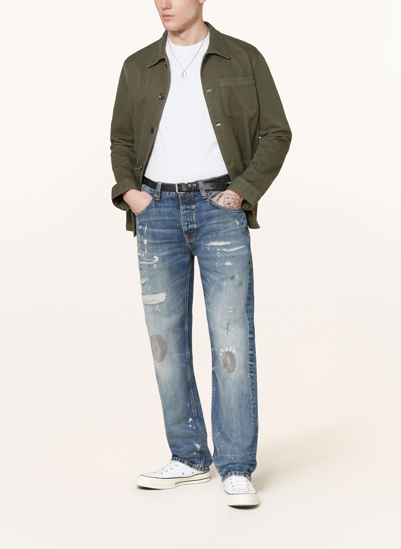 Nudie Jeans Jeans RAD RUFUS Regular Fit, Farbe: Majorna Fleas (Bild 2)