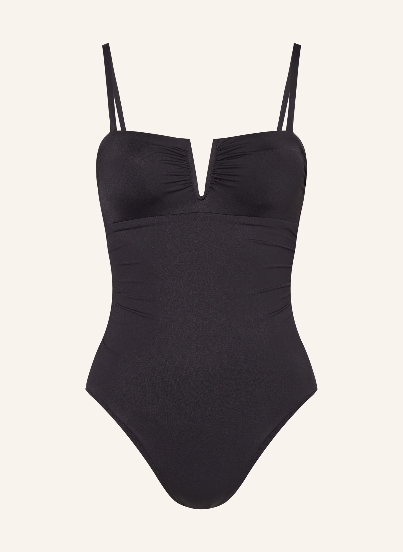 LAUREN RALPH LAUREN Swimsuit BEACH CLUB, Color: BLACK (Image 1)