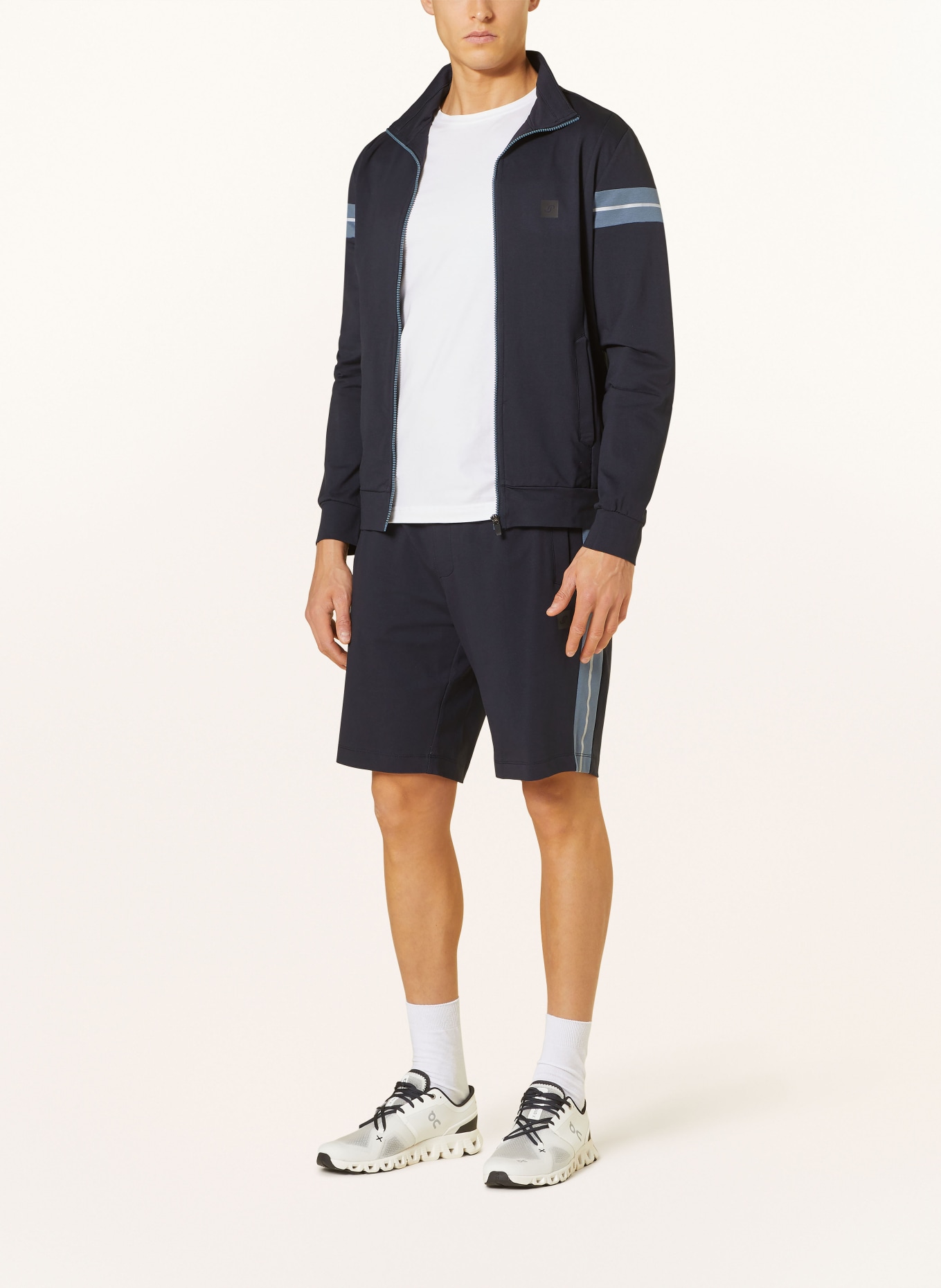 JOY sportswear Jersey jacket BENJAMIN, Color: DARK BLUE/ BLUE (Image 2)