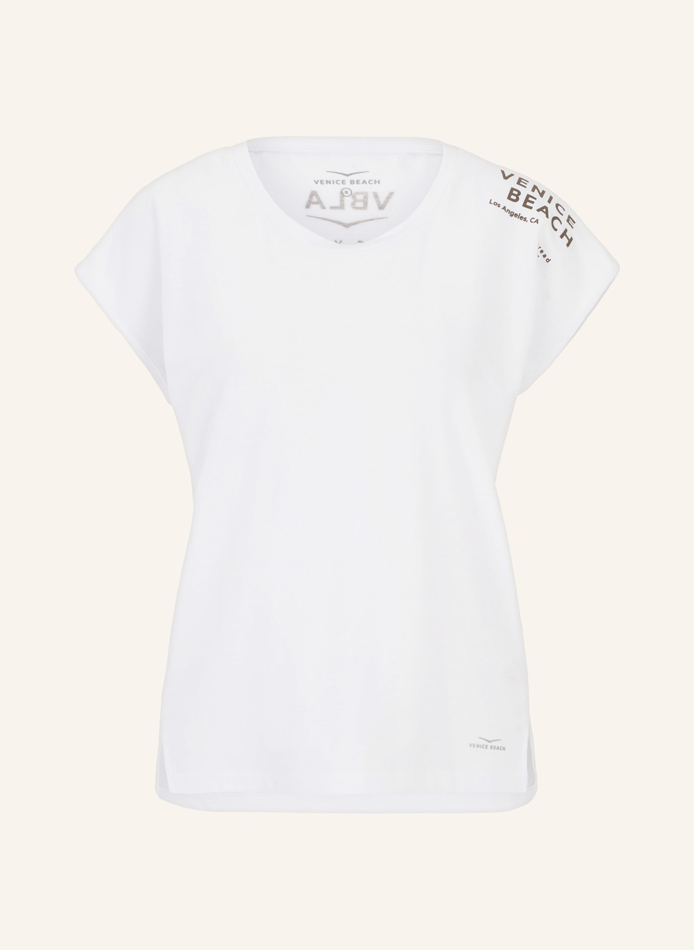 VENICE BEACH T-shirt ANIANA, Color: WHITE (Image 1)