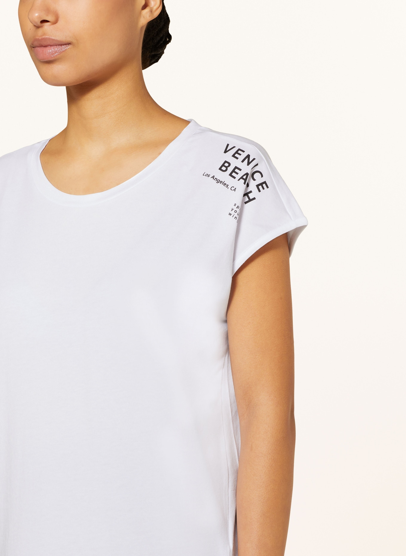 VENICE BEACH T-shirt ANIANA, Color: WHITE (Image 4)