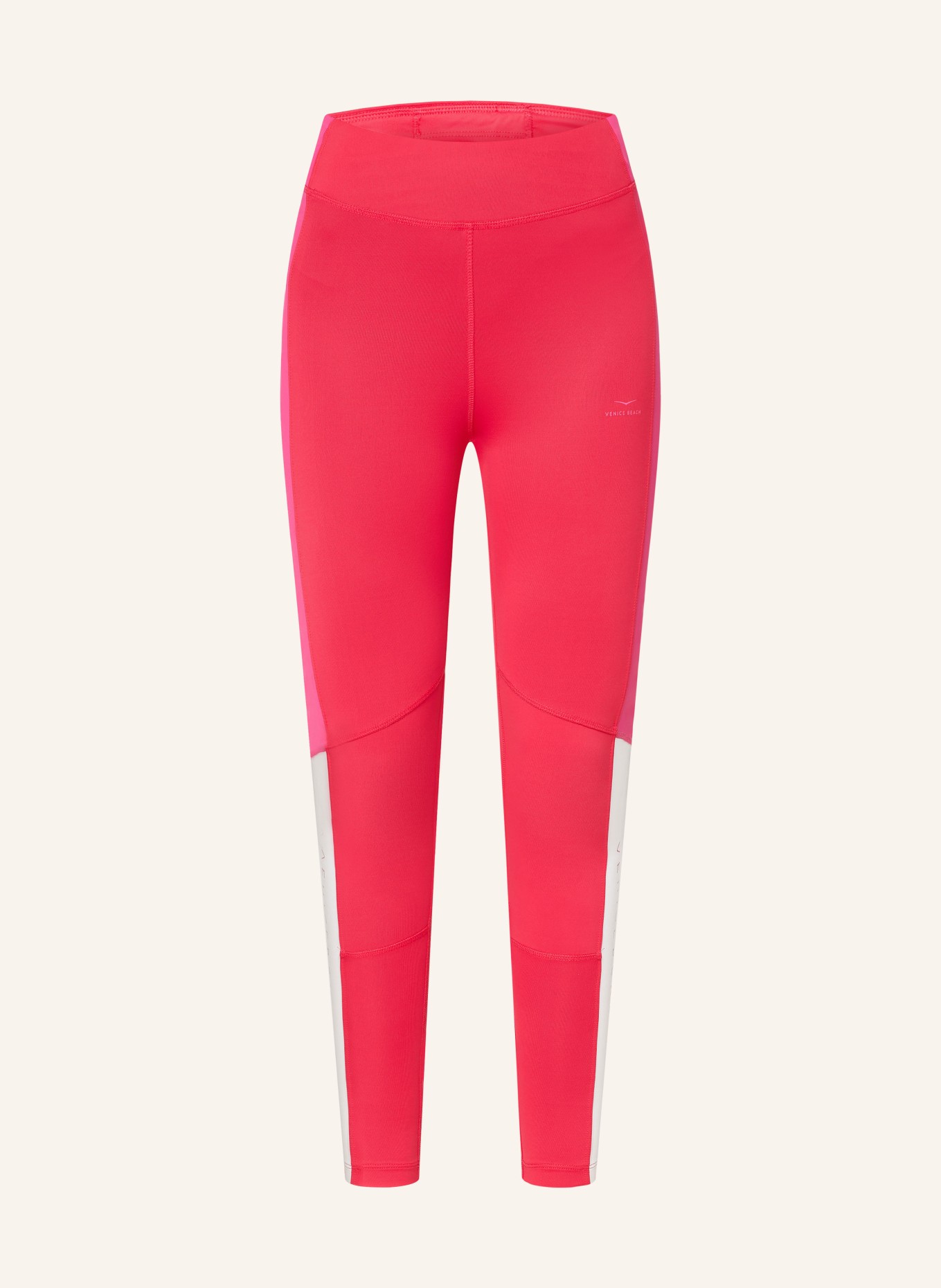 VENICE BEACH Tights CLIFIA, Color: RED/ PINK/ WHITE (Image 1)