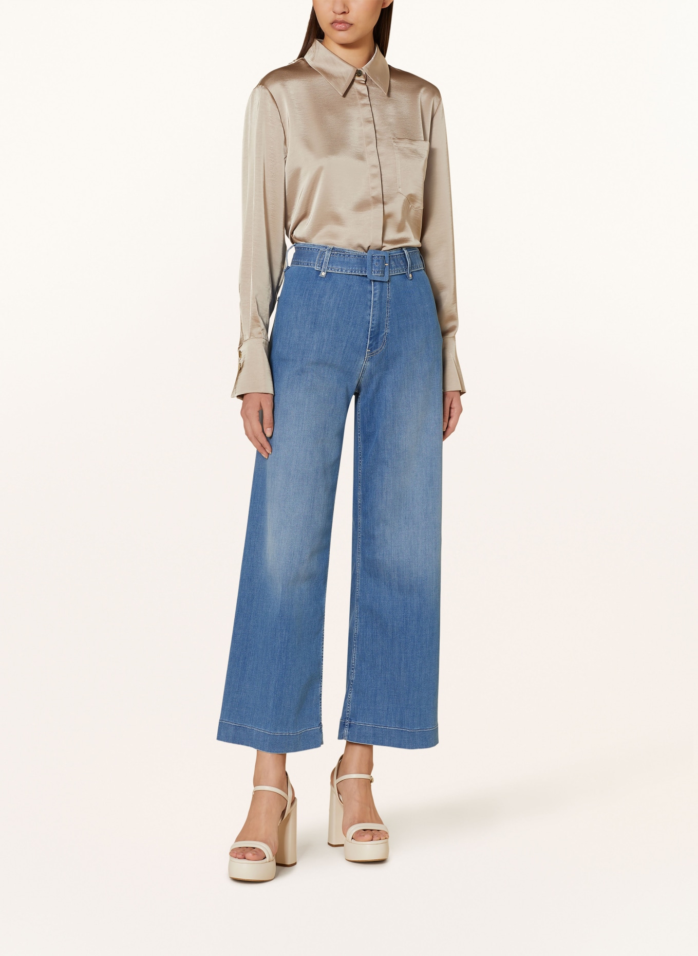 GUESS Culotte jeans DAKOTA, Color: EAMD EAU MID (Image 2)