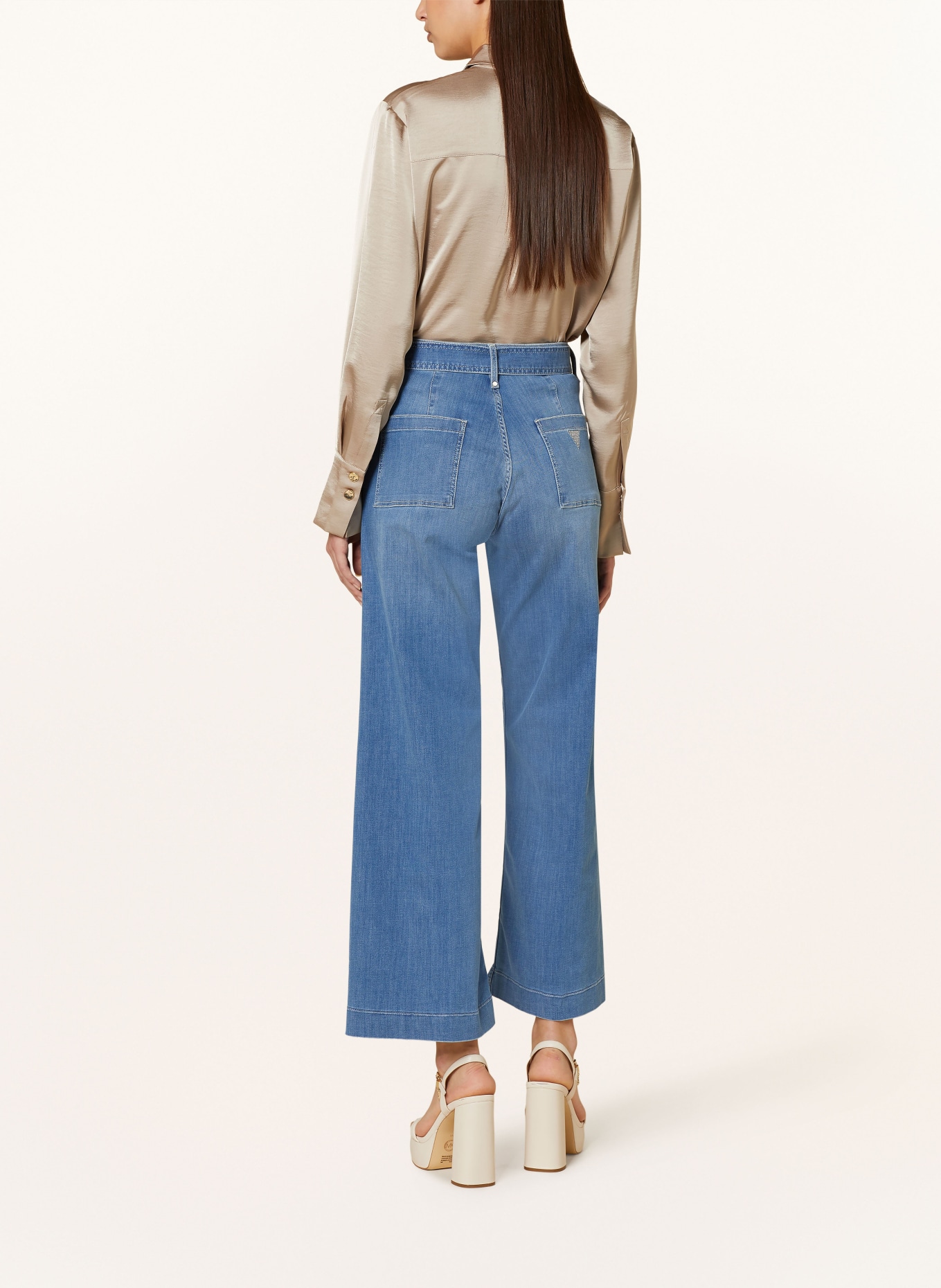 GUESS Culotte jeans DAKOTA, Color: EAMD EAU MID (Image 3)