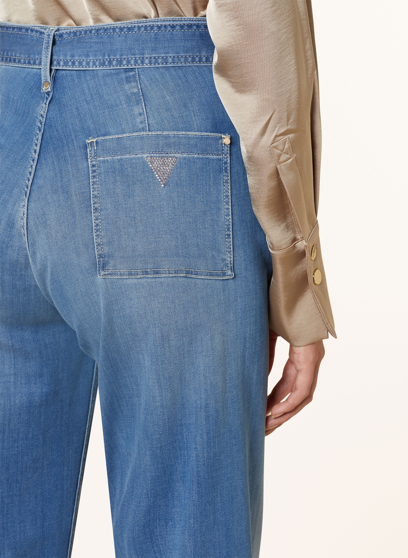 GUESS Jeans-Culotte DAKOTA, Farbe: EAMD EAU MID (Bild 5)