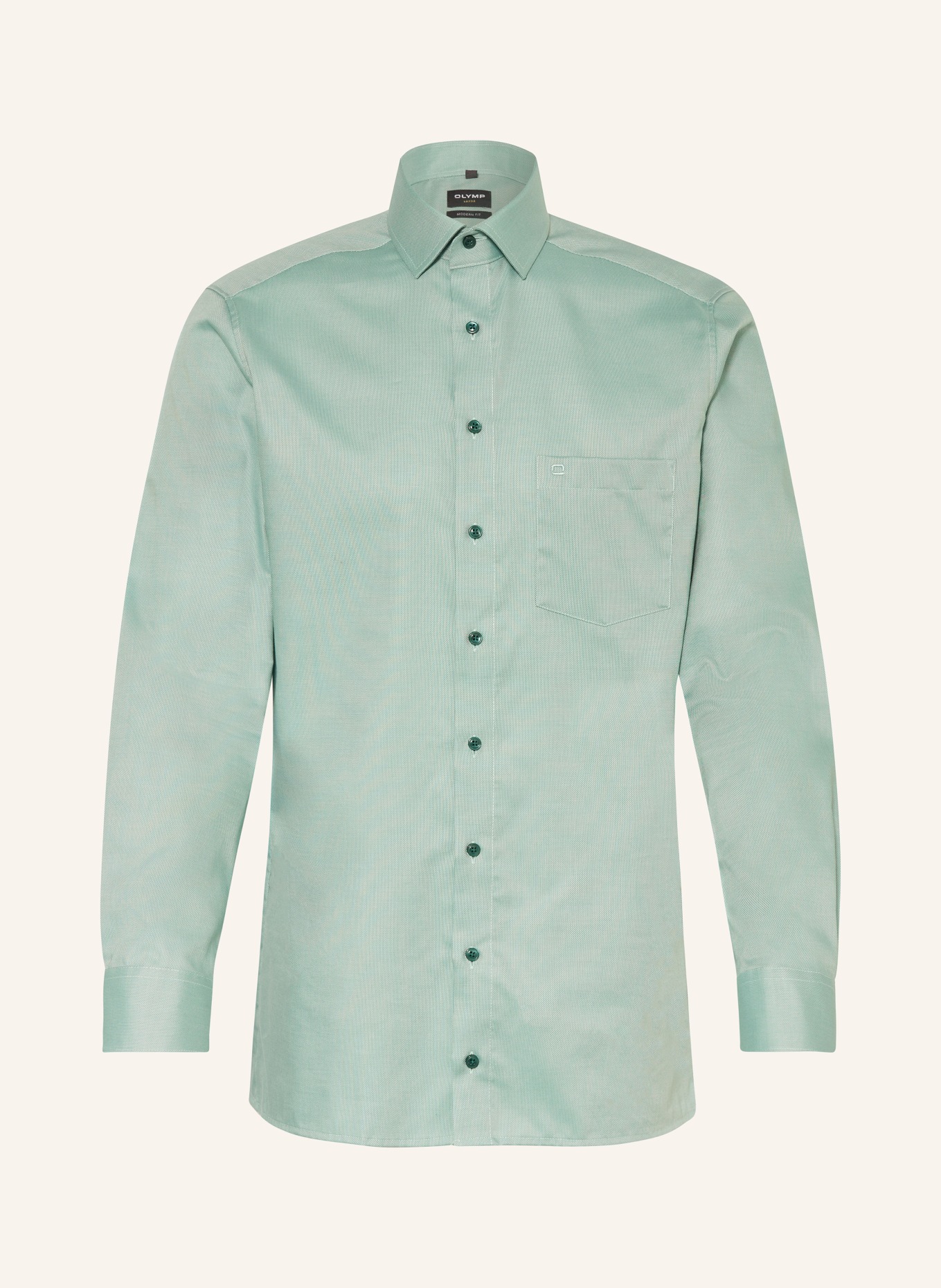 OLYMP Koszula luxor modern fit, Kolor: ZIELONY (Obrazek 1)