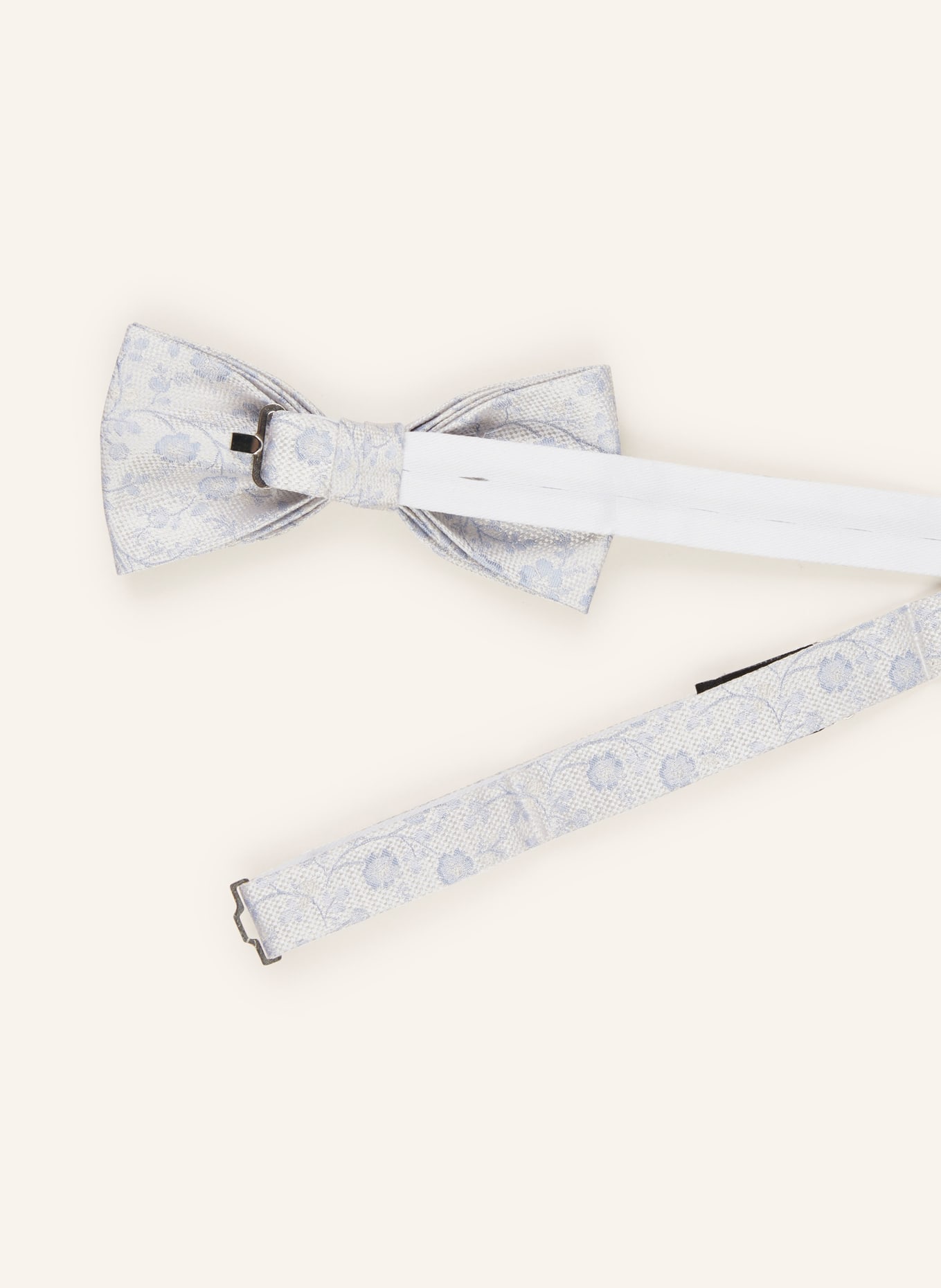 OLYMP Sada: Šle, motýlek a kapesníček do náprsní kapsy: BÍLÁ / TMAVĚ MODRÁ