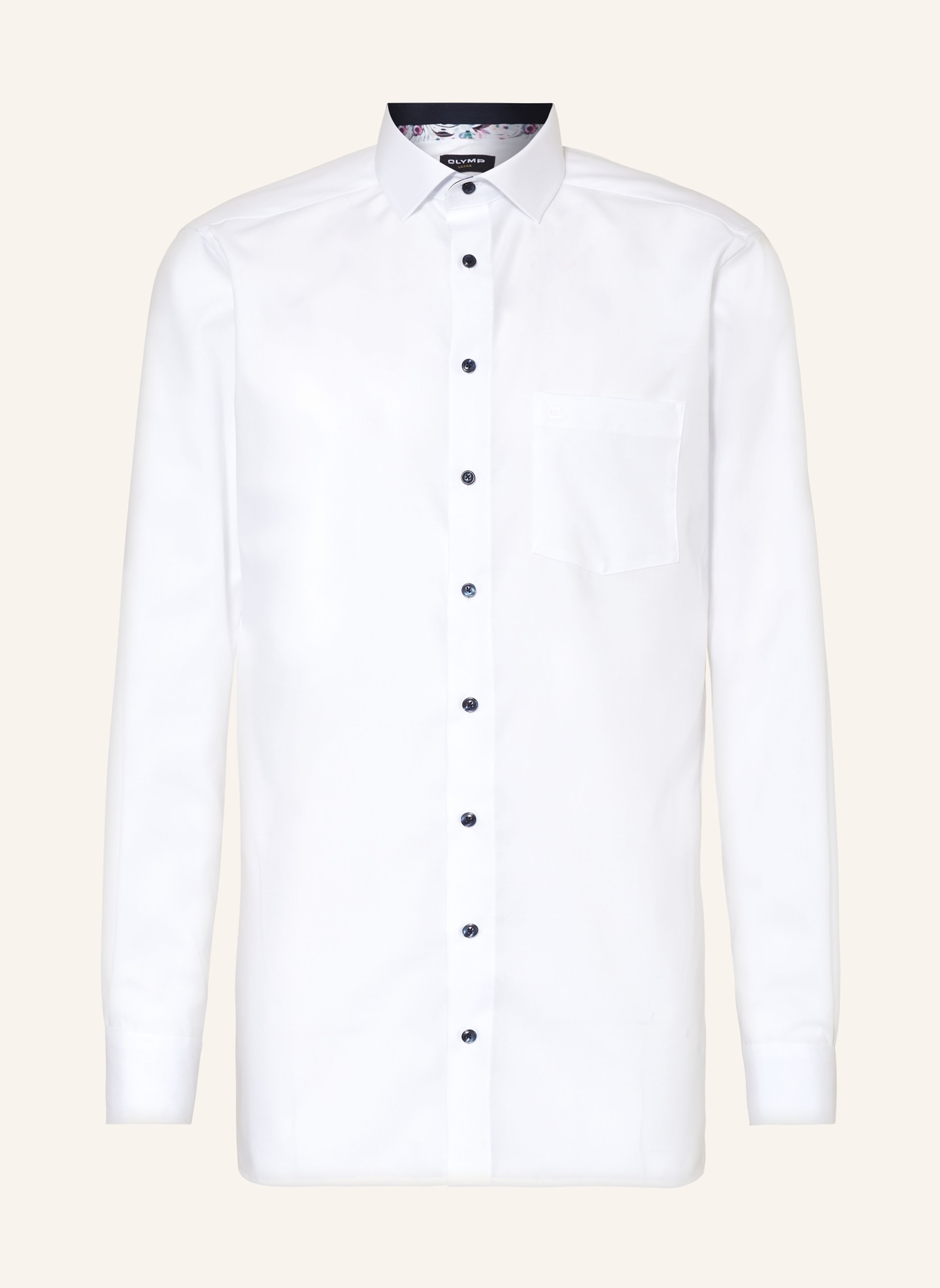 OLYMP Koszula luxor modern fit z bardzo długimi rękawami, Kolor: BIAŁY (Obrazek 1)