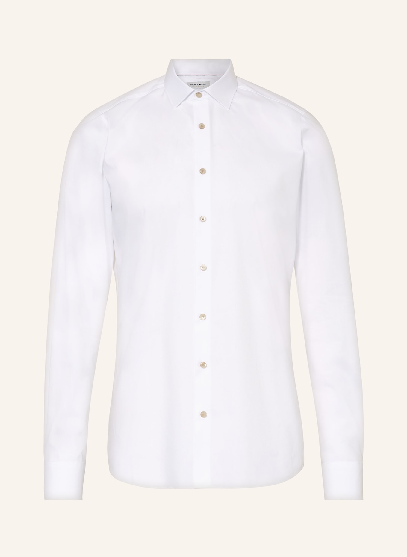 OLYMP Košile Level Five Body Fit s extra dlouhým rukávem, Barva: BÍLÁ (Obrázek 1)