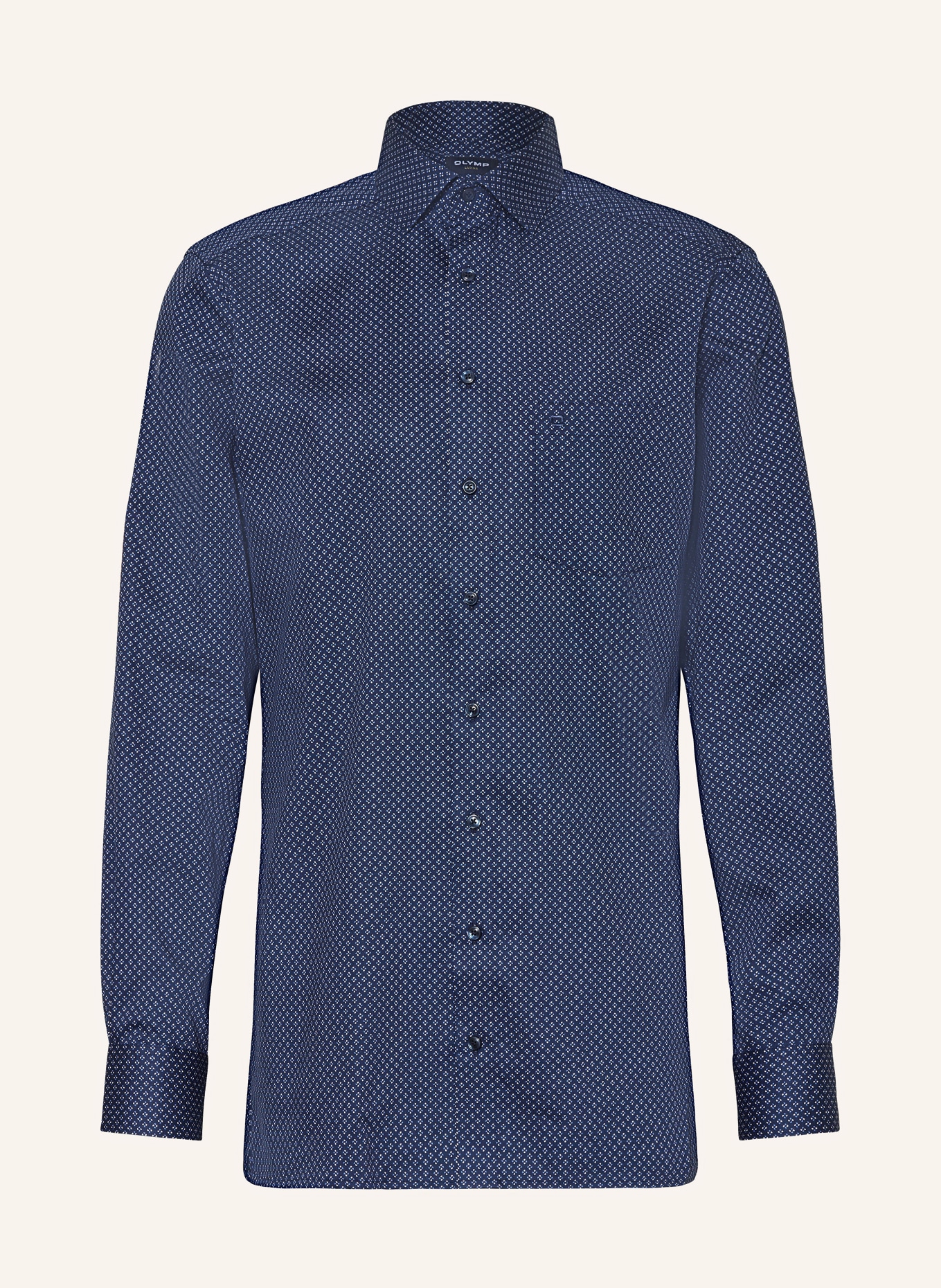 OLYMP Koszula luxor modern fit z bardzo długimi rękawami, Kolor: GRANATOWY (Obrazek 1)