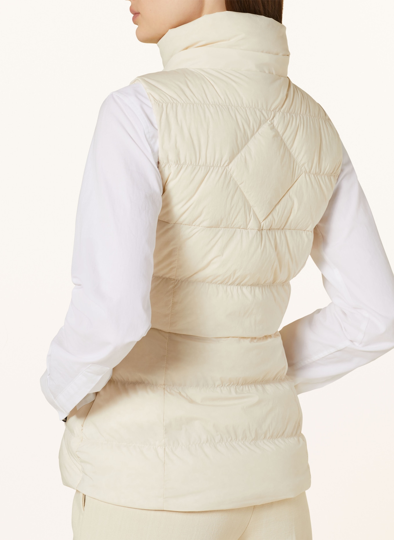 CANADA GOOSE Péřová vesta CLAIR s odnímatelnou kapucí, Barva: SVĚTLE HNĚDÁ (Obrázek 6)
