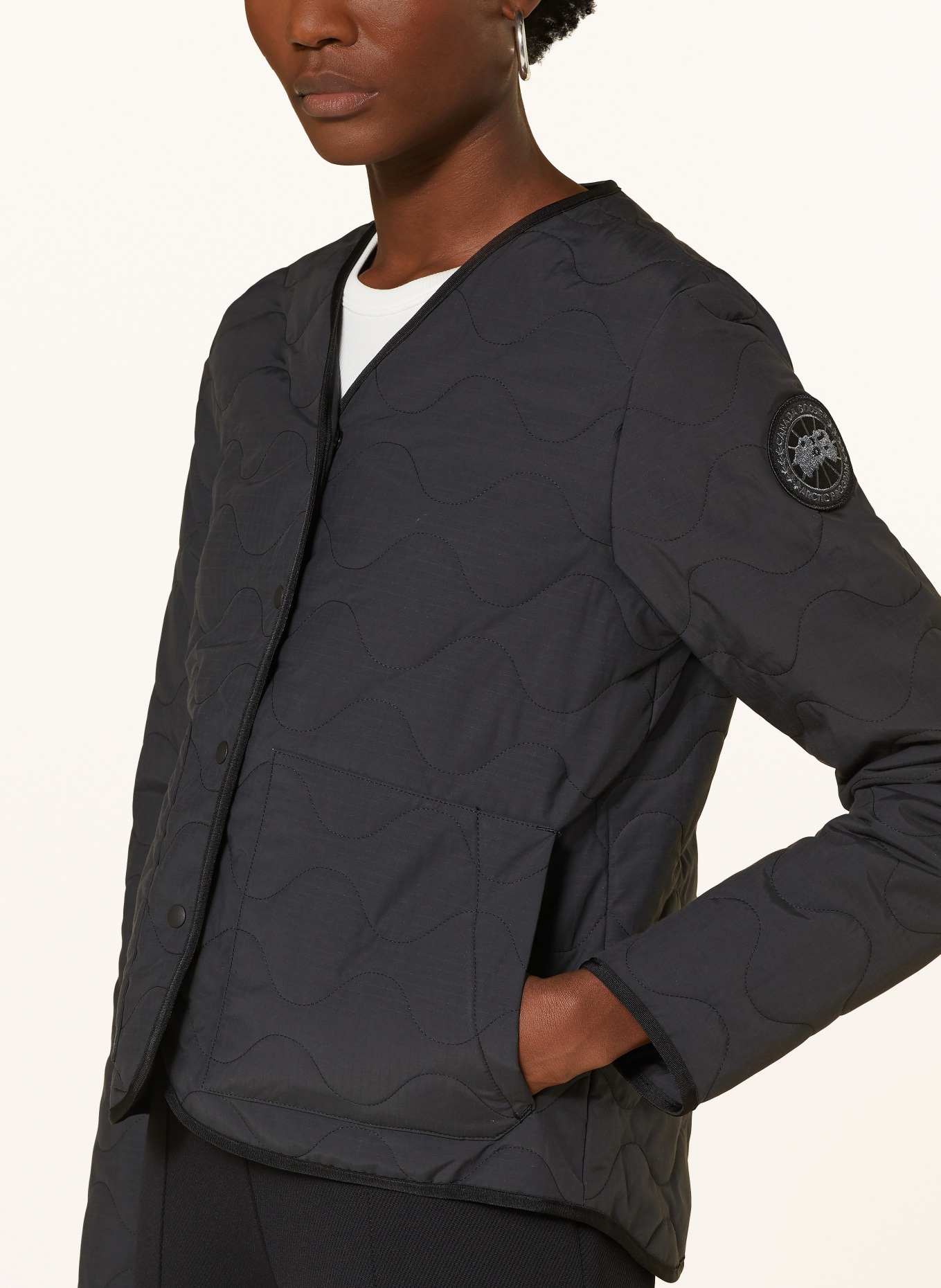 CANADA GOOSE Quilted jacket ANNEX reversible, Color: DARK GRAY (Image 4)