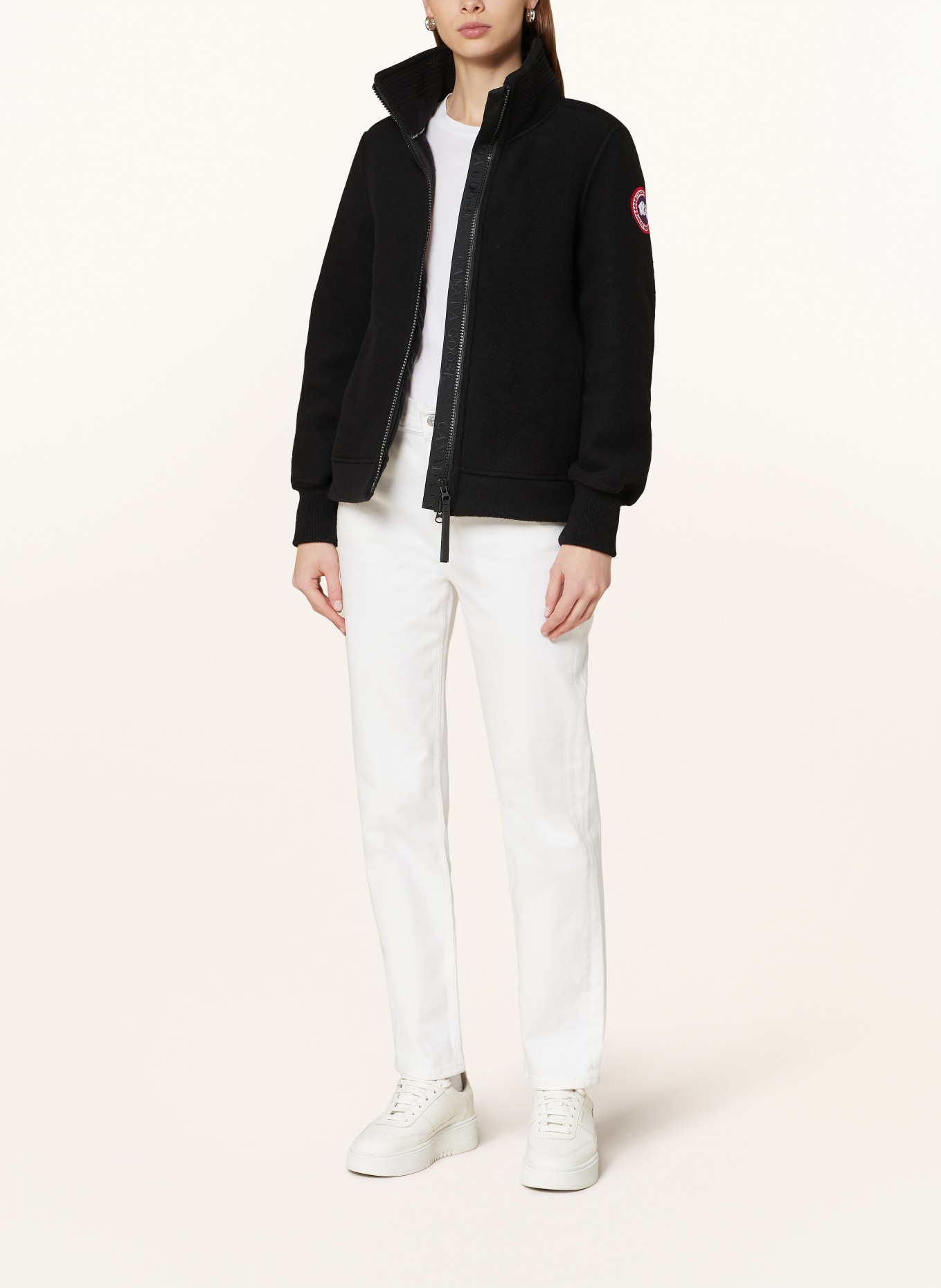 CANADA GOOSE Fleece jacket SEVERN, Color: BLACK (Image 2)
