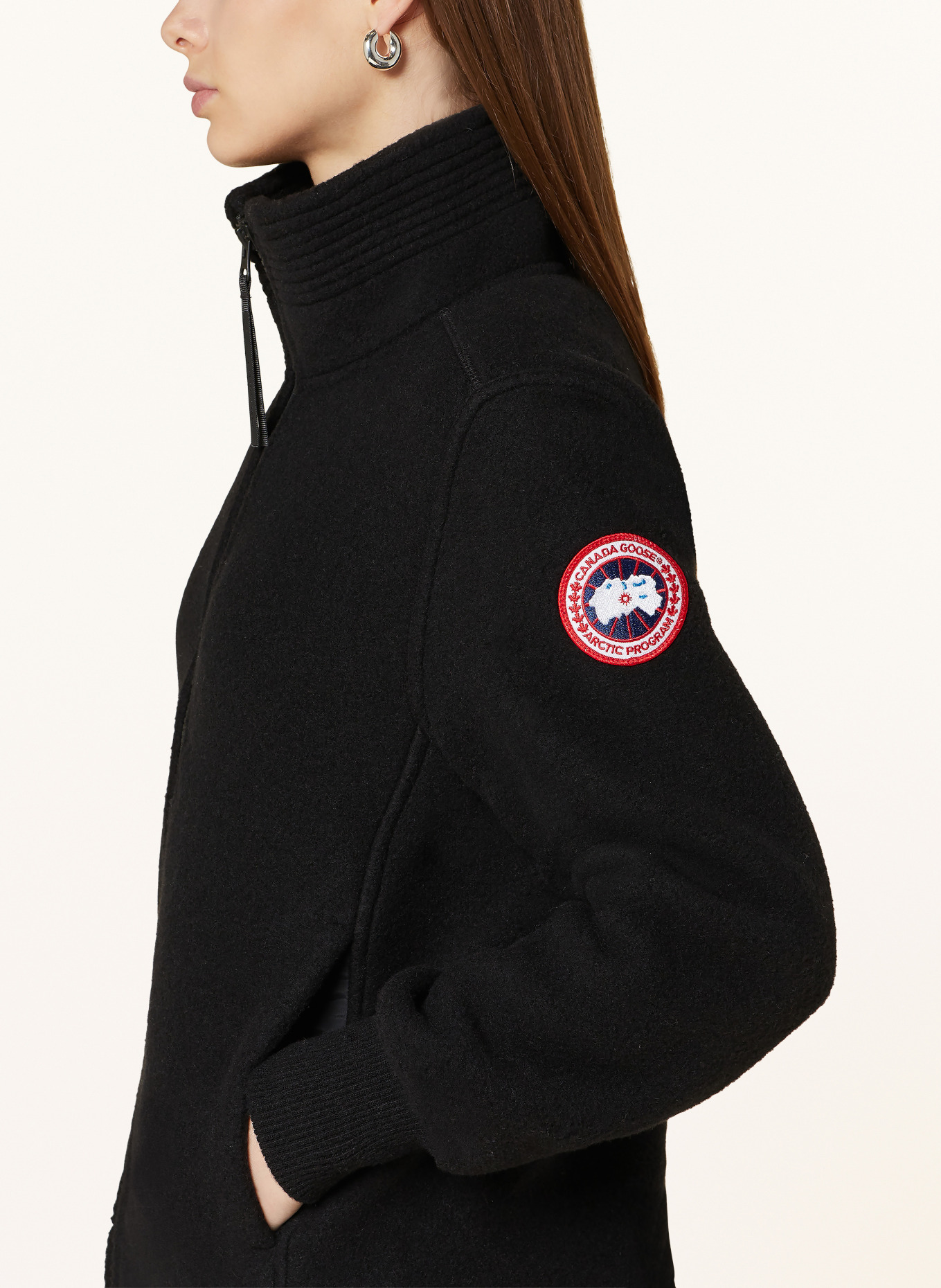 CANADA GOOSE Fleece jacket SEVERN, Color: BLACK (Image 4)