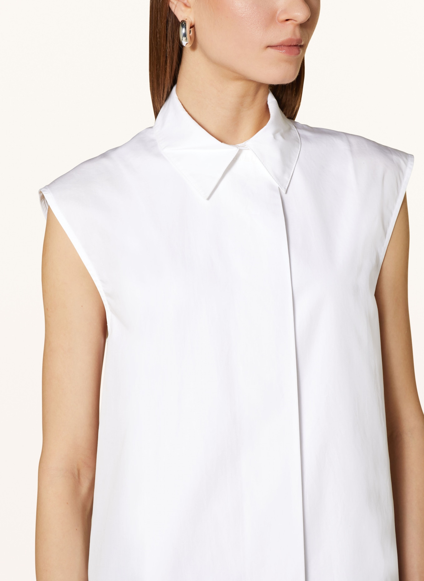 Calvin Klein Blouse top, Color: WHITE (Image 4)
