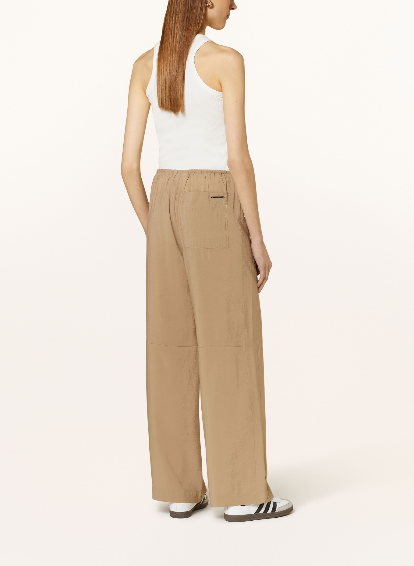Calvin Klein Kalhoty, Barva: BÉŽOVÁ (Obrázek 3)