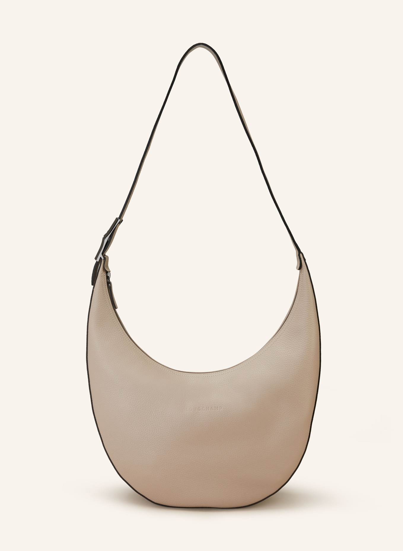 LONGCHAMP Hobo-Bag ROSEAU ESSENTIAL L, Farbe: HELLGRAU (Bild 1)