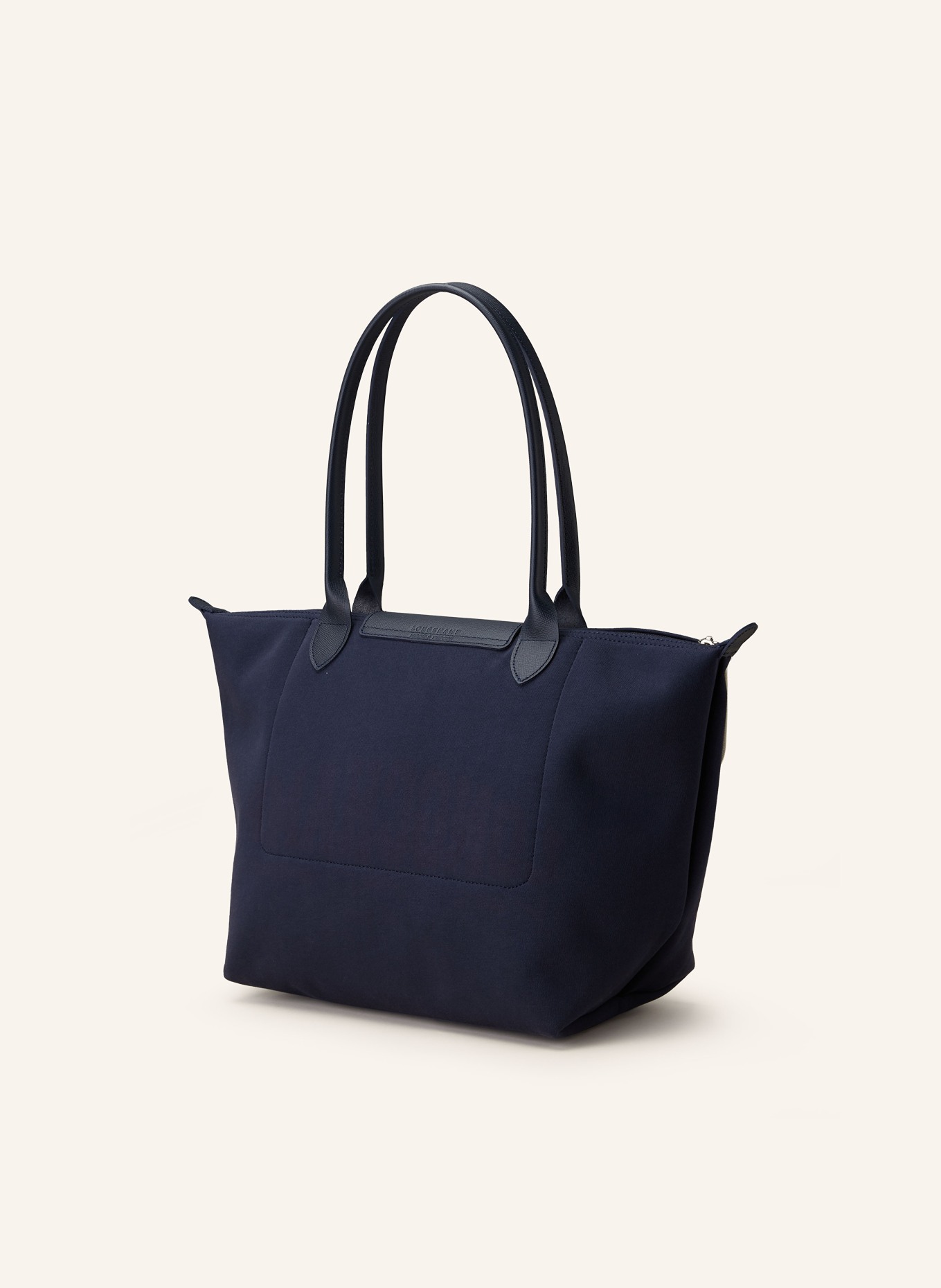 Longchamp le pliage large shopper in navy clearance