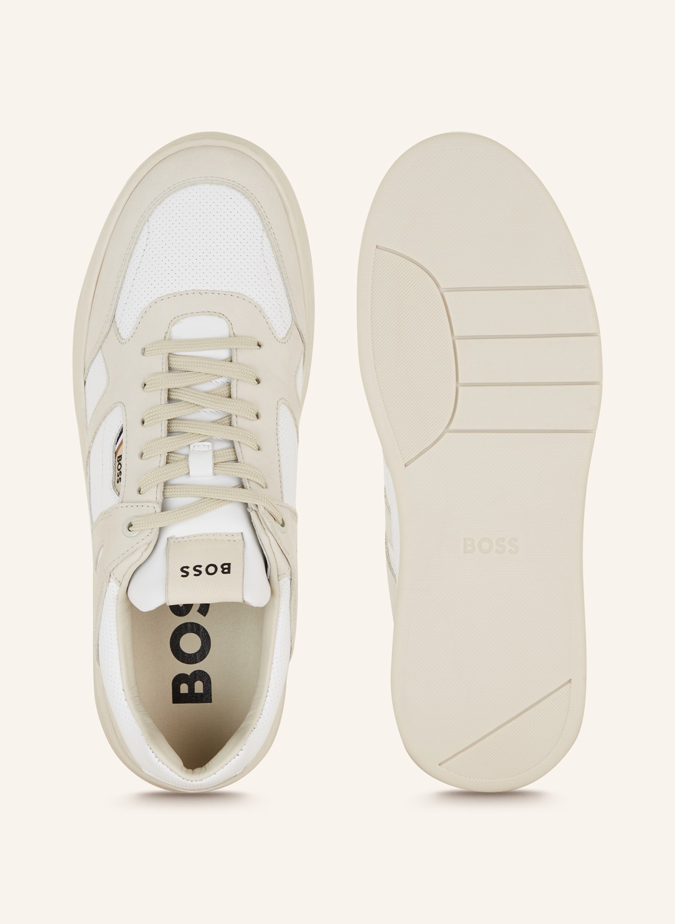 BOSS Sneakers BALTIMORE, Color: BEIGE/ WHITE (Image 5)