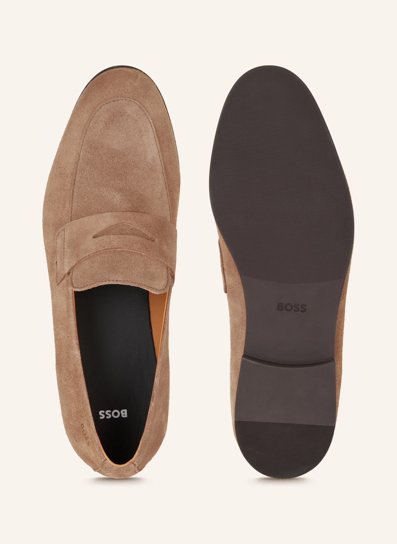 BOSS Penny loafers GAVRIE, Color: BEIGE (Image 5)