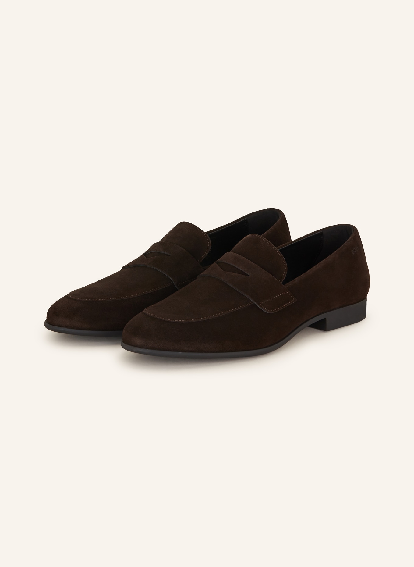BOSS Penny loafers GAVRIE, Color: DARK BROWN (Image 1)