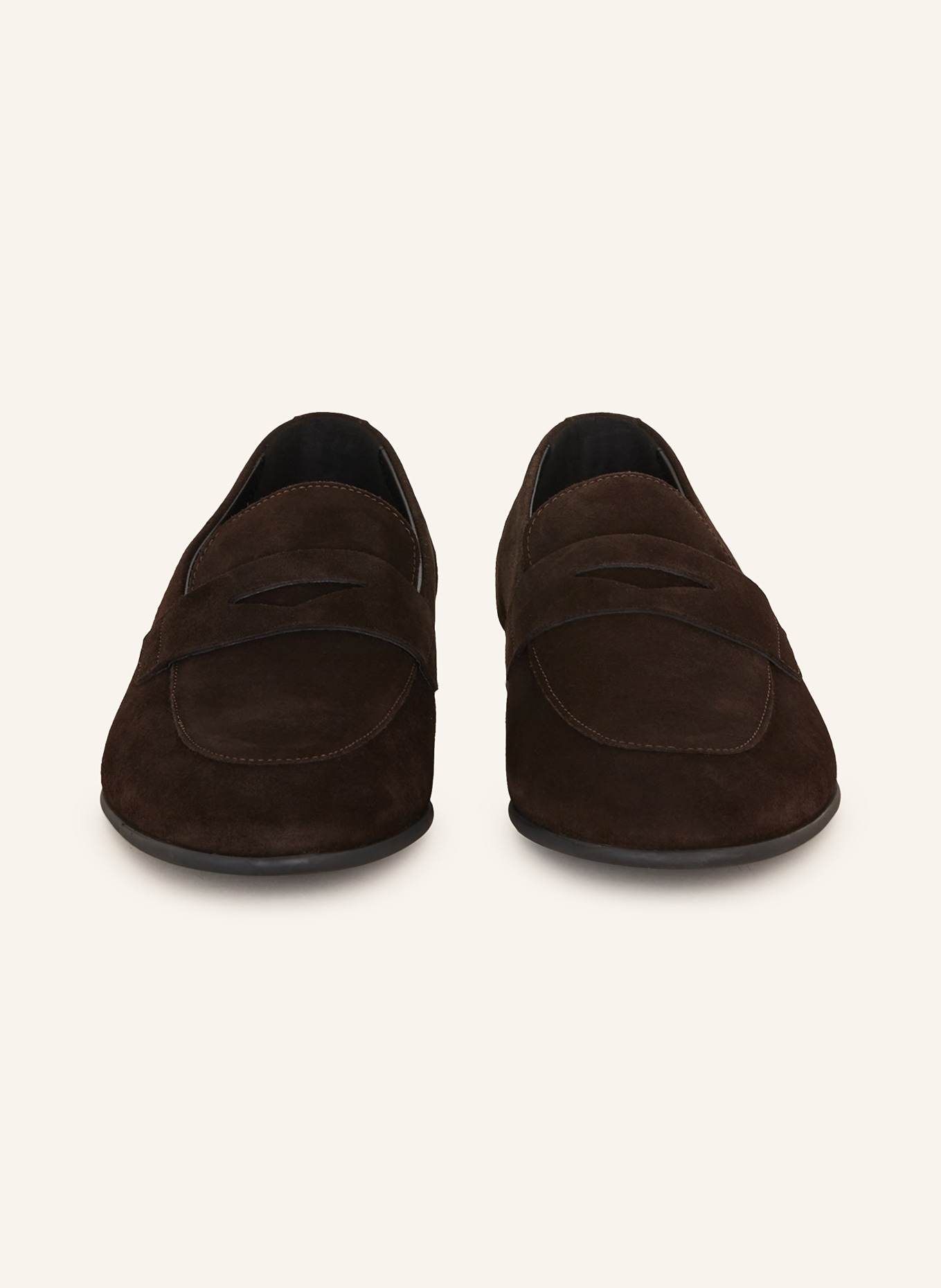 BOSS Penny loafers GAVRIE, Color: DARK BROWN (Image 3)