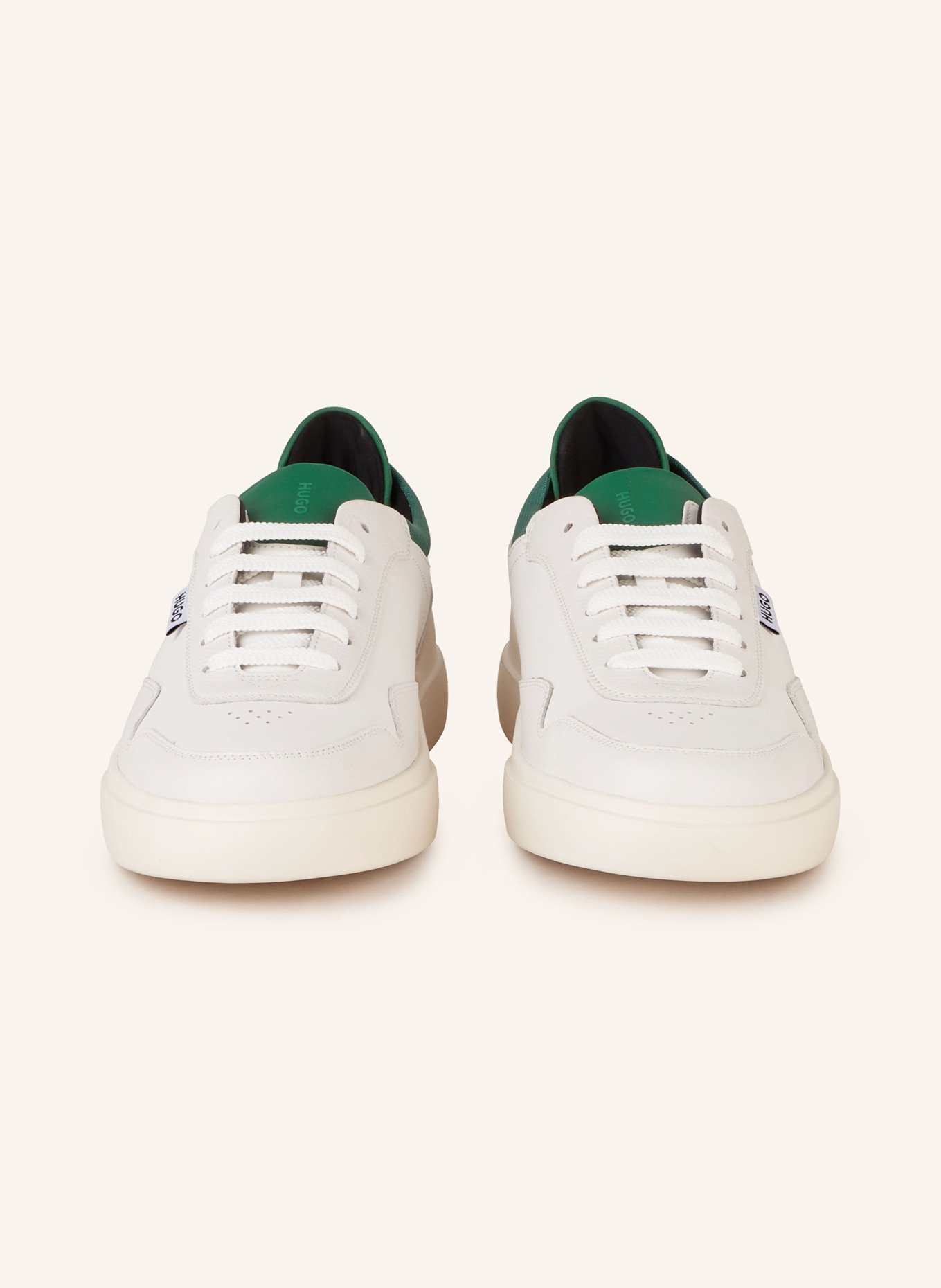 HUGO Sneakers BLAKE, Color: WHITE/ GREEN (Image 3)