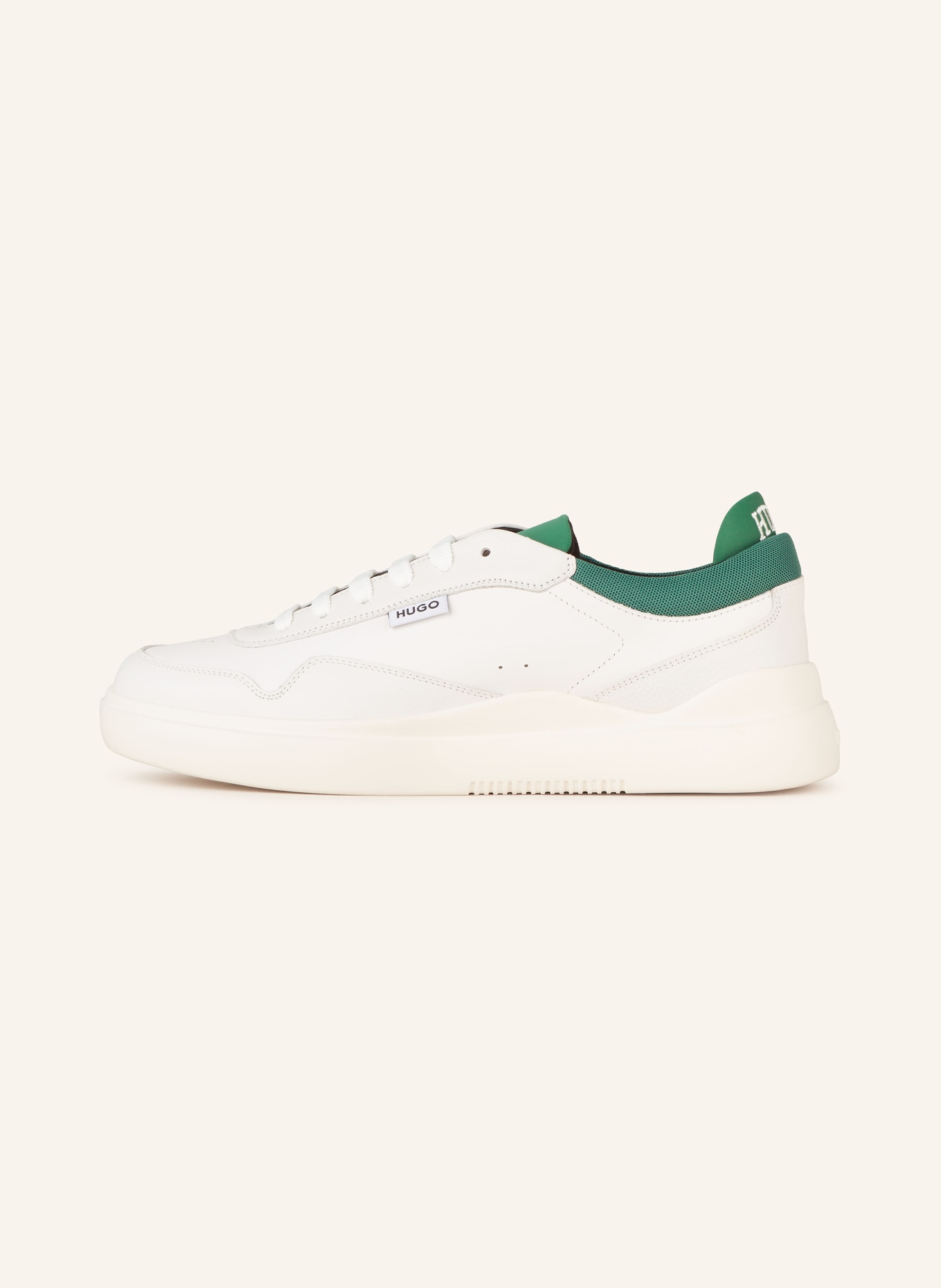 HUGO Sneakers BLAKE, Color: WHITE/ GREEN (Image 4)
