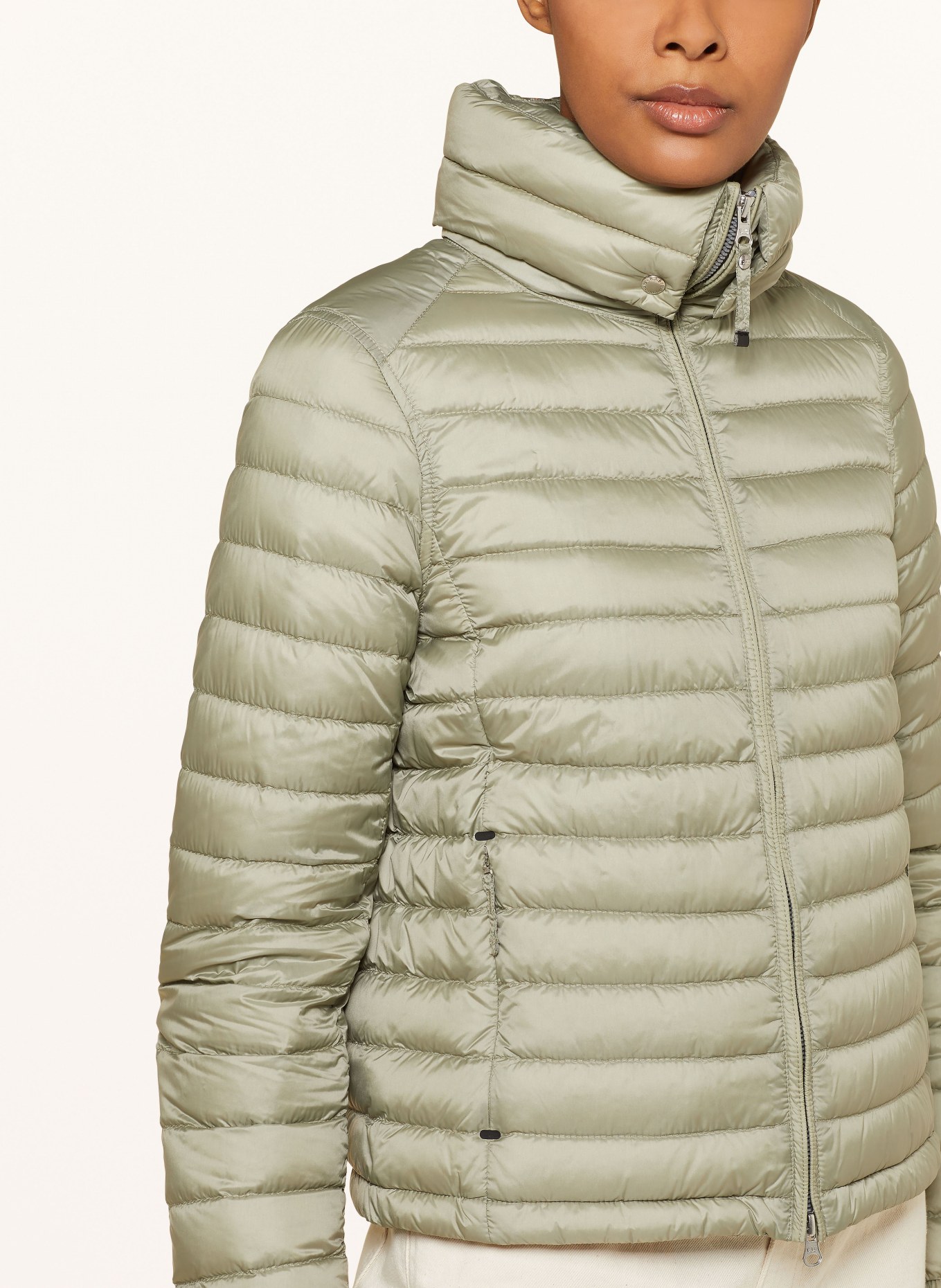PARAJUMPERS Down jacket AYAME, Color: LIGHT GREEN (Image 4)