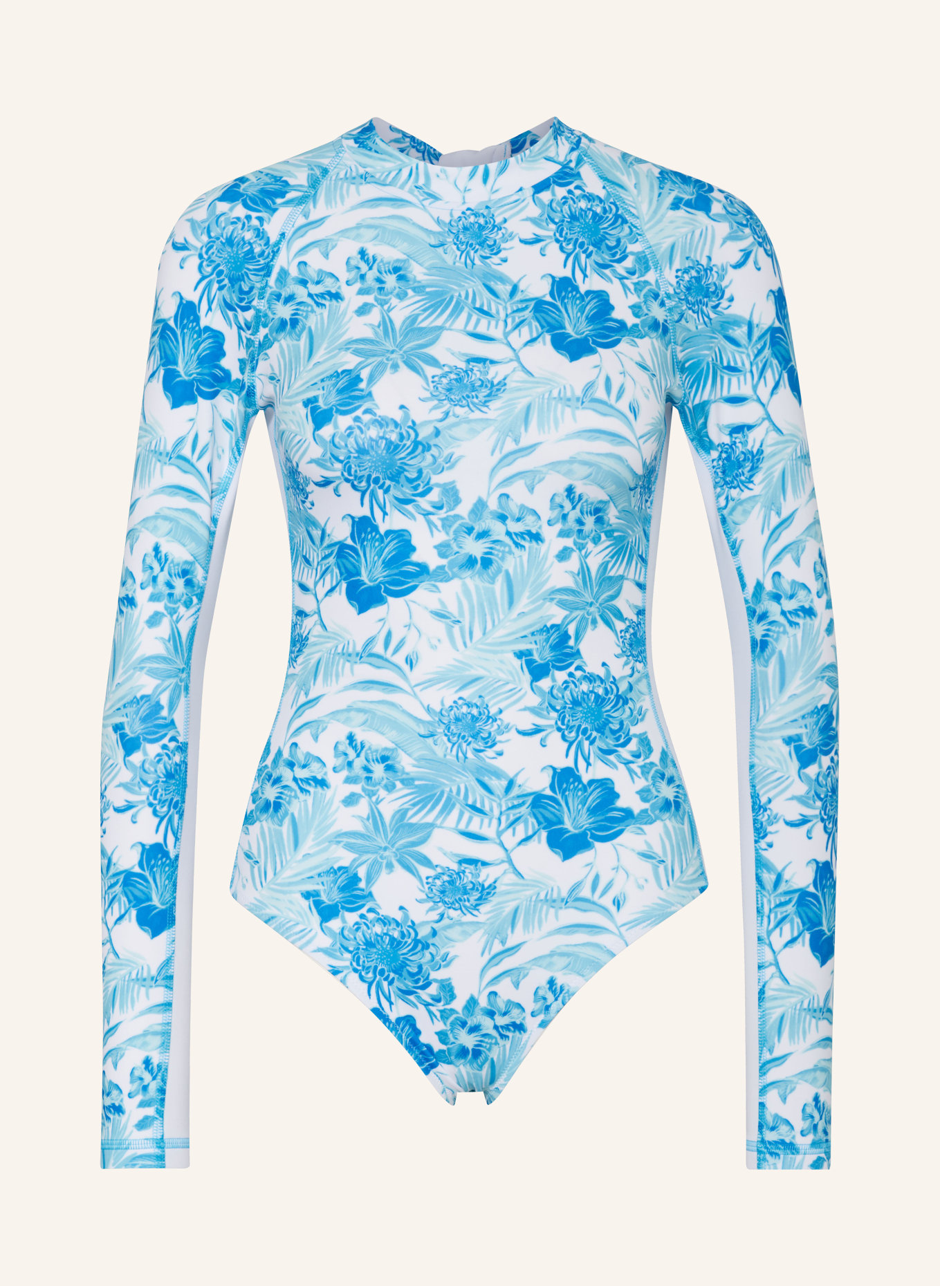 VILEBREQUIN Swimsuit TAHITI FLOWERS, Color: TURQUOISE/ BLUE/ WHITE (Image 1)