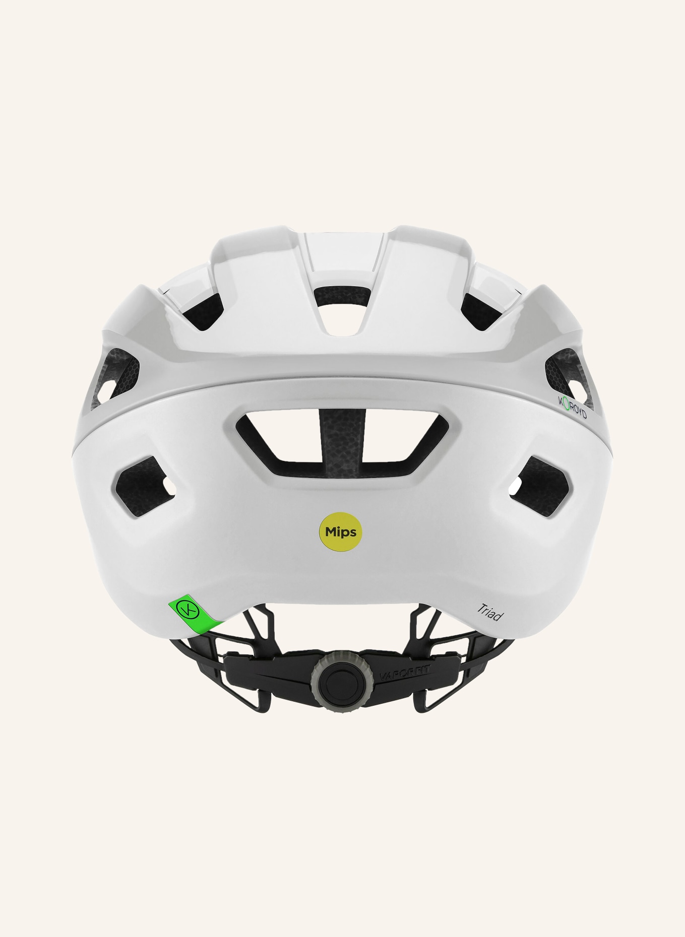 SMITH Cycling helmet TRIAD MIPS, Color: WHITE (Image 2)