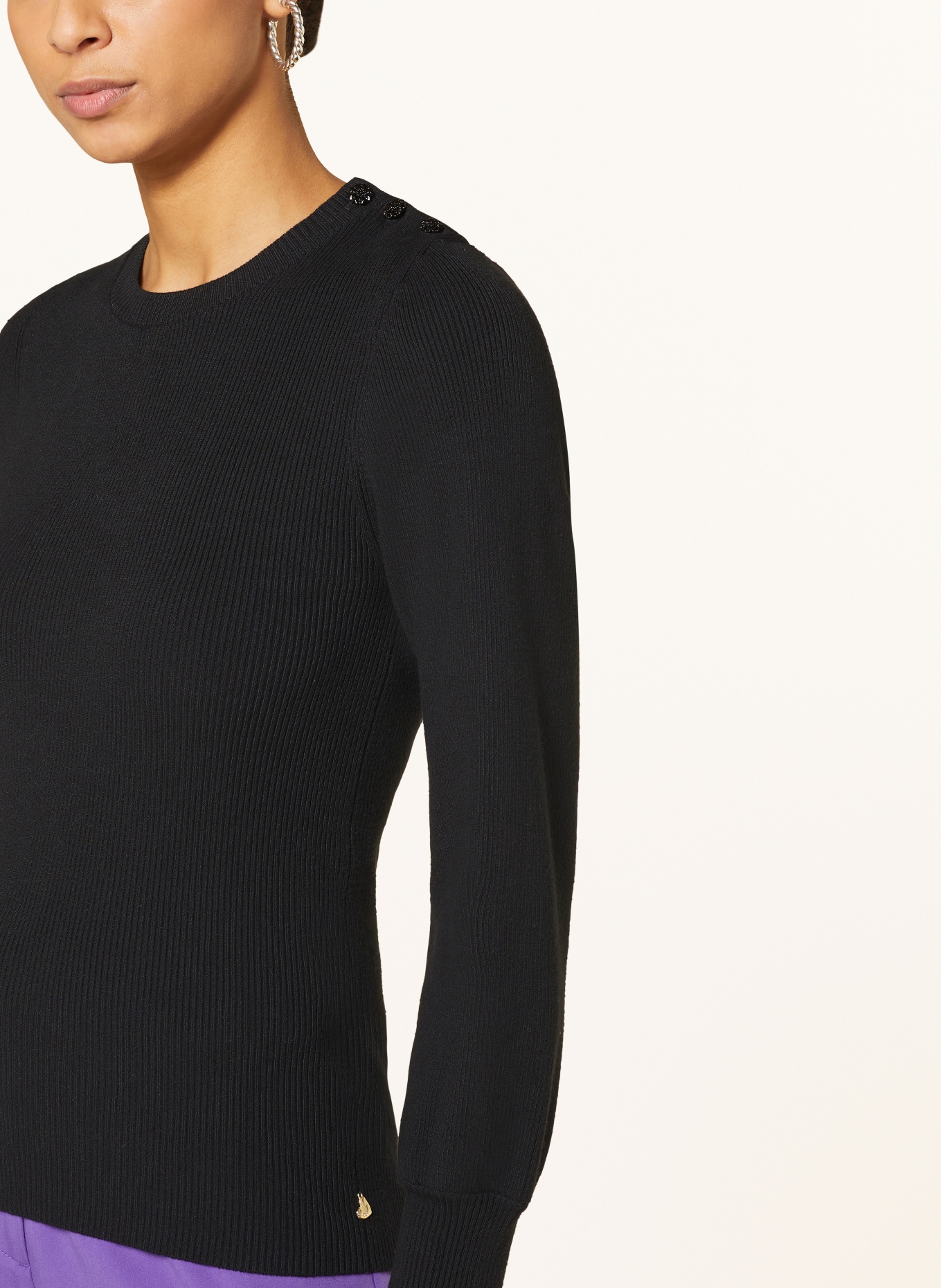 FABIENNE CHAPOT Sweater LILLIAN, Color: BLACK (Image 4)