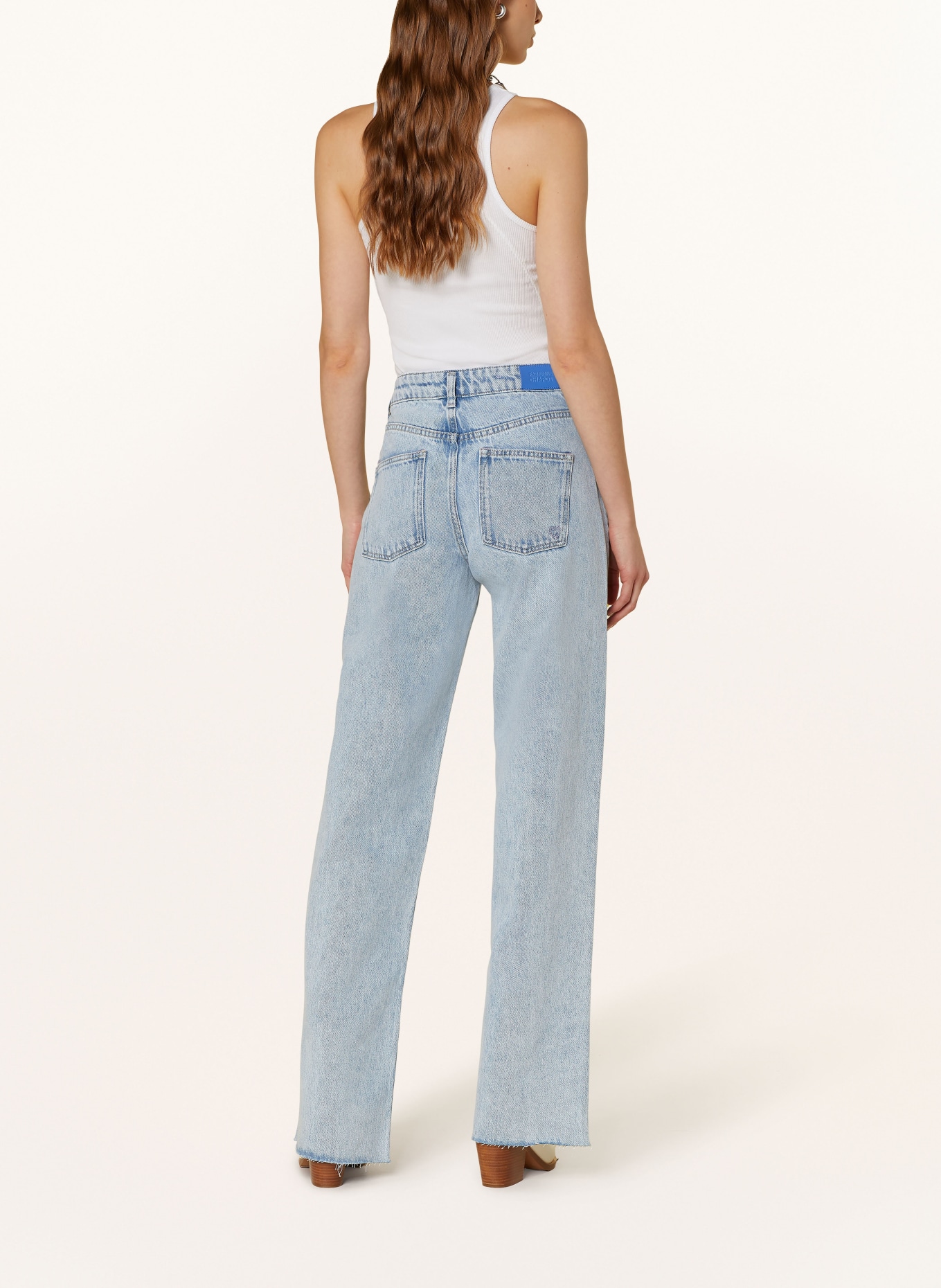 FABIENNE CHAPOT Jeans LUCY WIDE, Color: 3023 Faded Light Blue (Image 3)