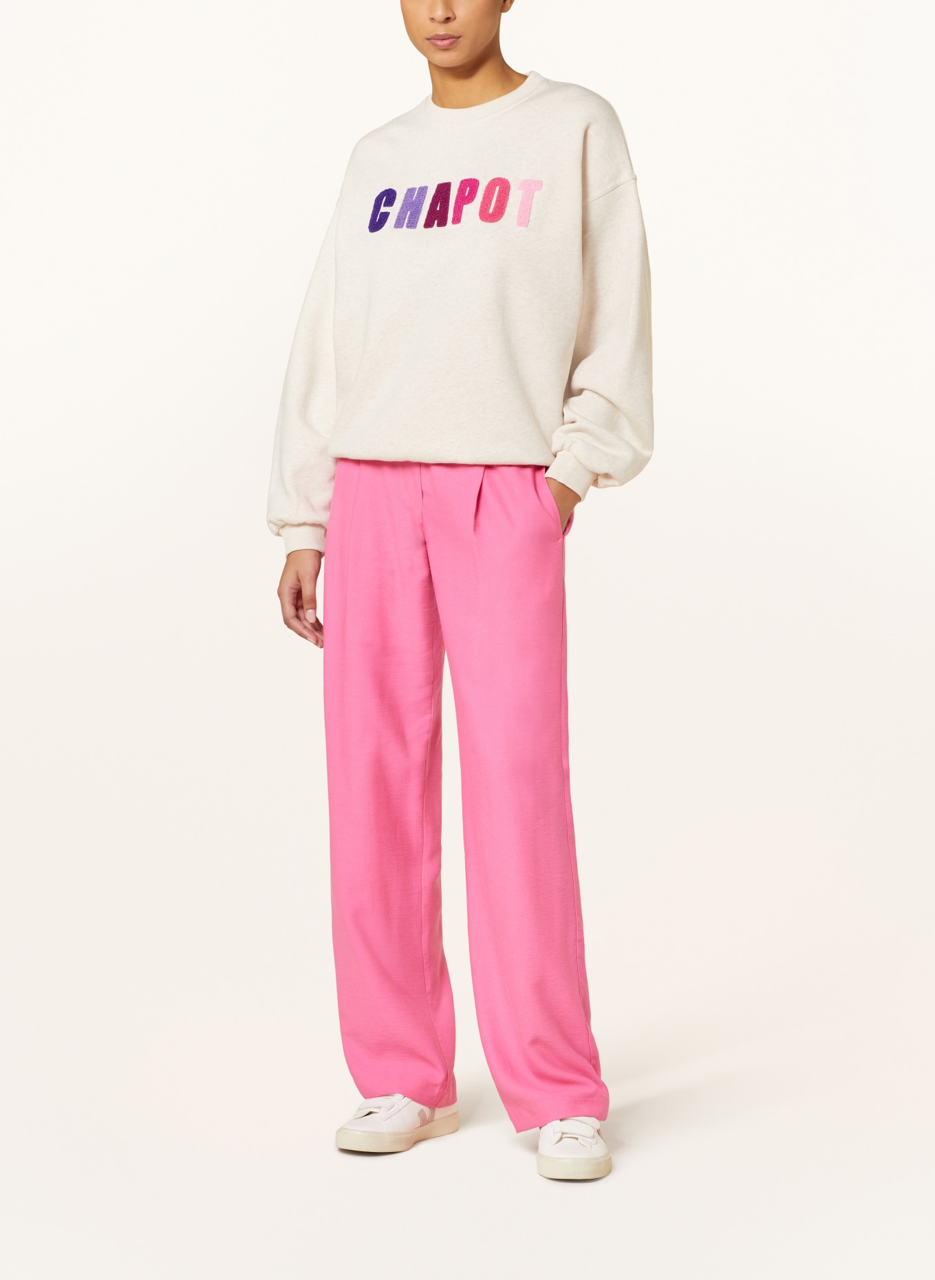 FABIENNE CHAPOT Sweatshirt TERRY, Color: LIGHT GRAY (Image 2)