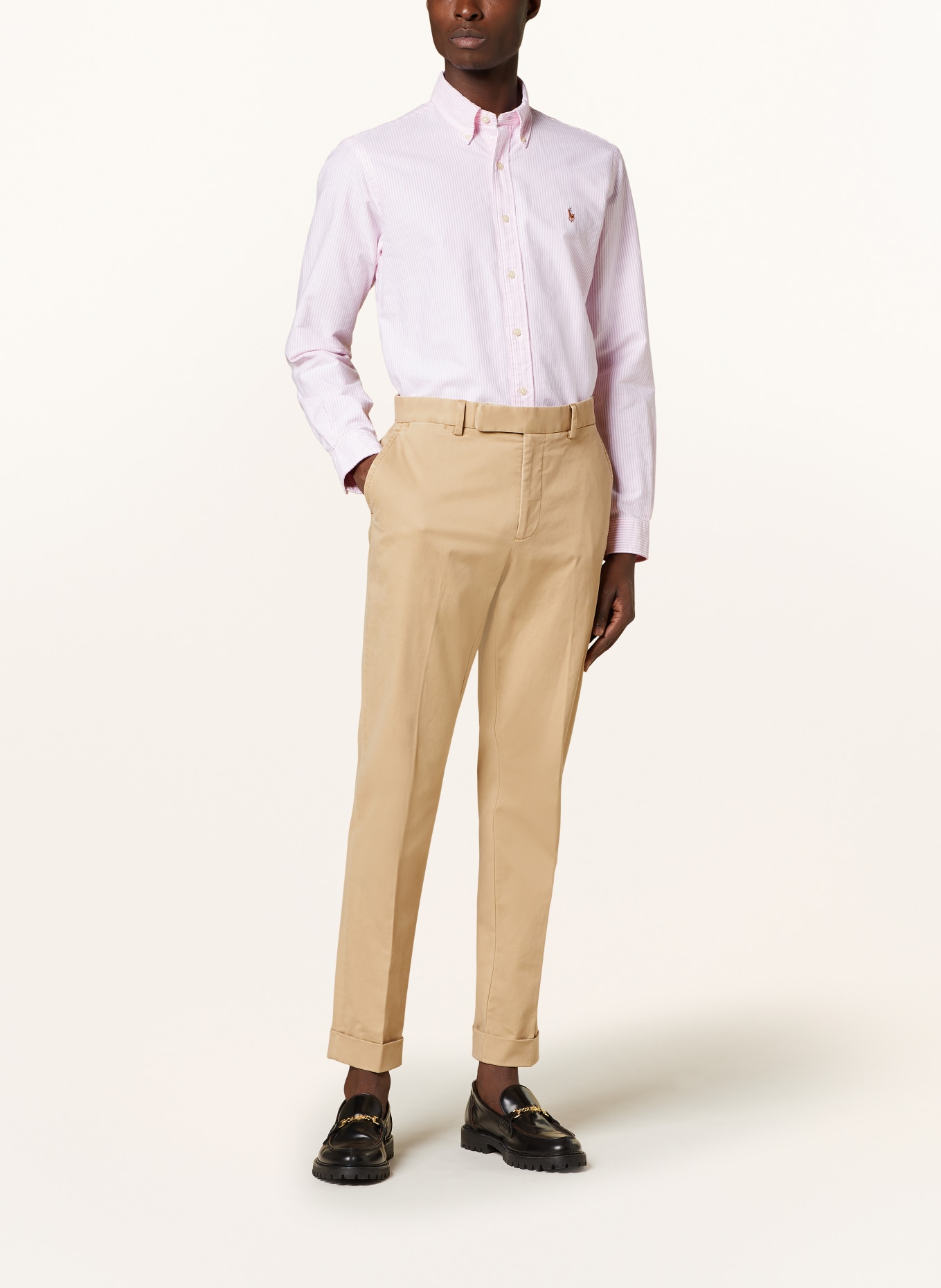 POLO RALPH LAUREN Oxfordhemd Custom Fit, Farbe: ROSÉ/ WEISS (Bild 2)
