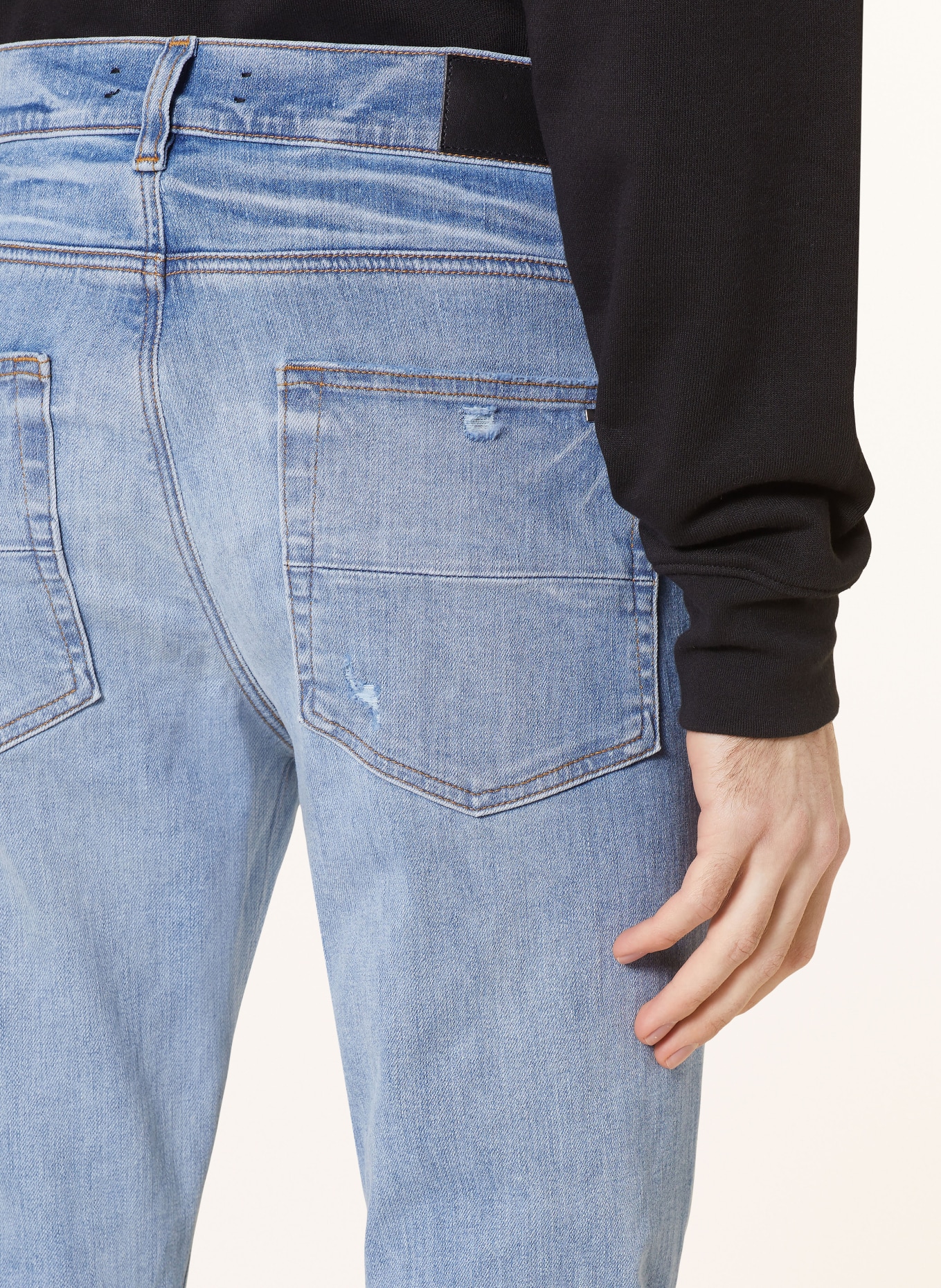 AMIRI Jeans STACK extra slim fit, Color: 426 PERFECT INDIGO (Image 6)