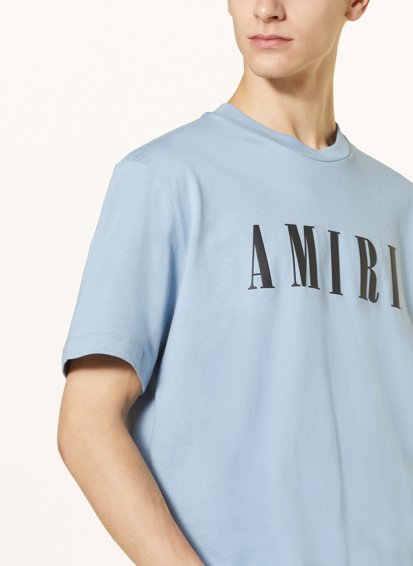 AMIRI T-shirt, Color: BLUE GRAY (Image 4)
