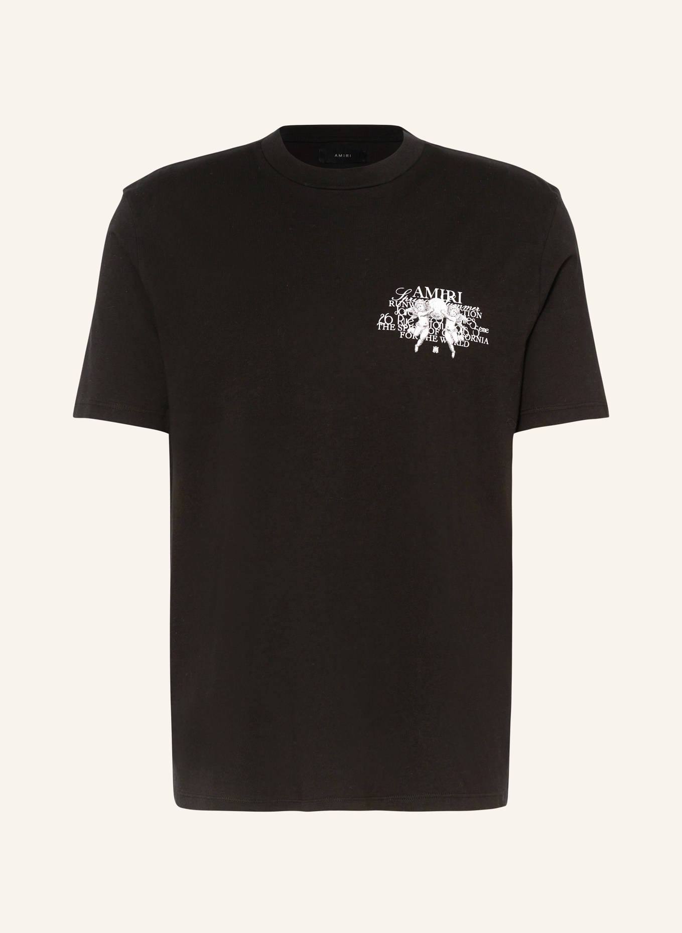 AMIRI T-shirt, Color: BLACK/ WHITE (Image 1)