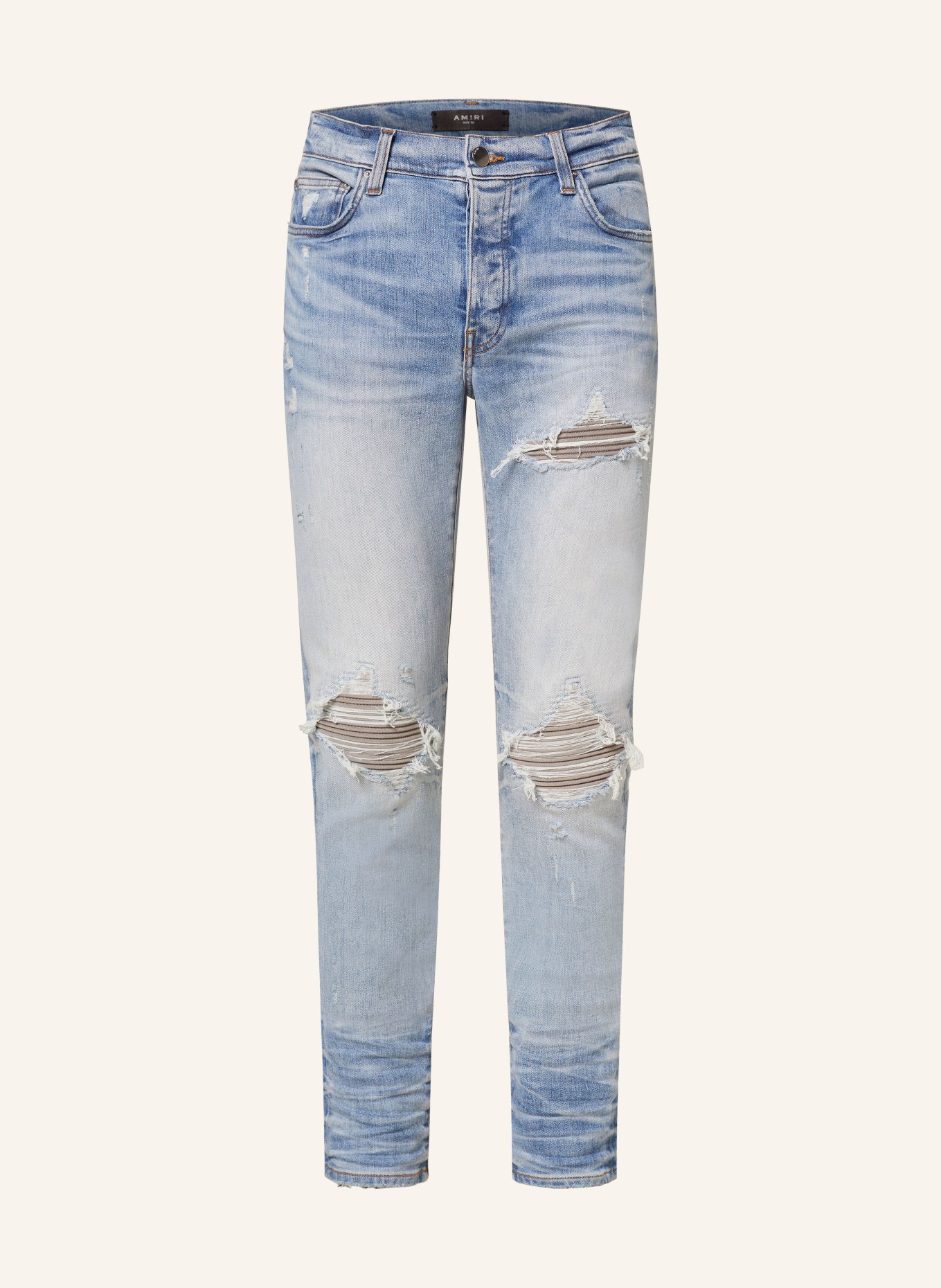 AMIRI Destroyed Jeans MX1 Extra Slim Fit, Farbe: 426 PERFECT INDIGO (Bild 1)