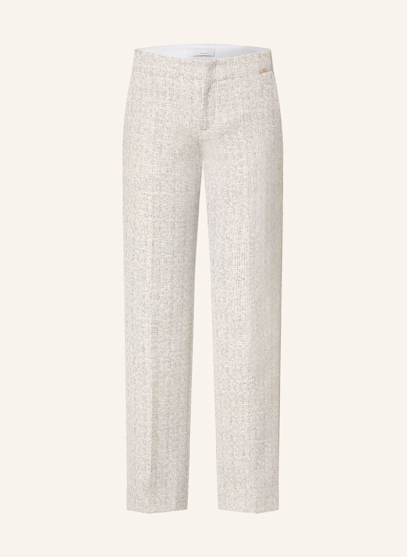 CINQUE Knit trousers CISEAL, Color: CREAM/ WHITE (Image 1)