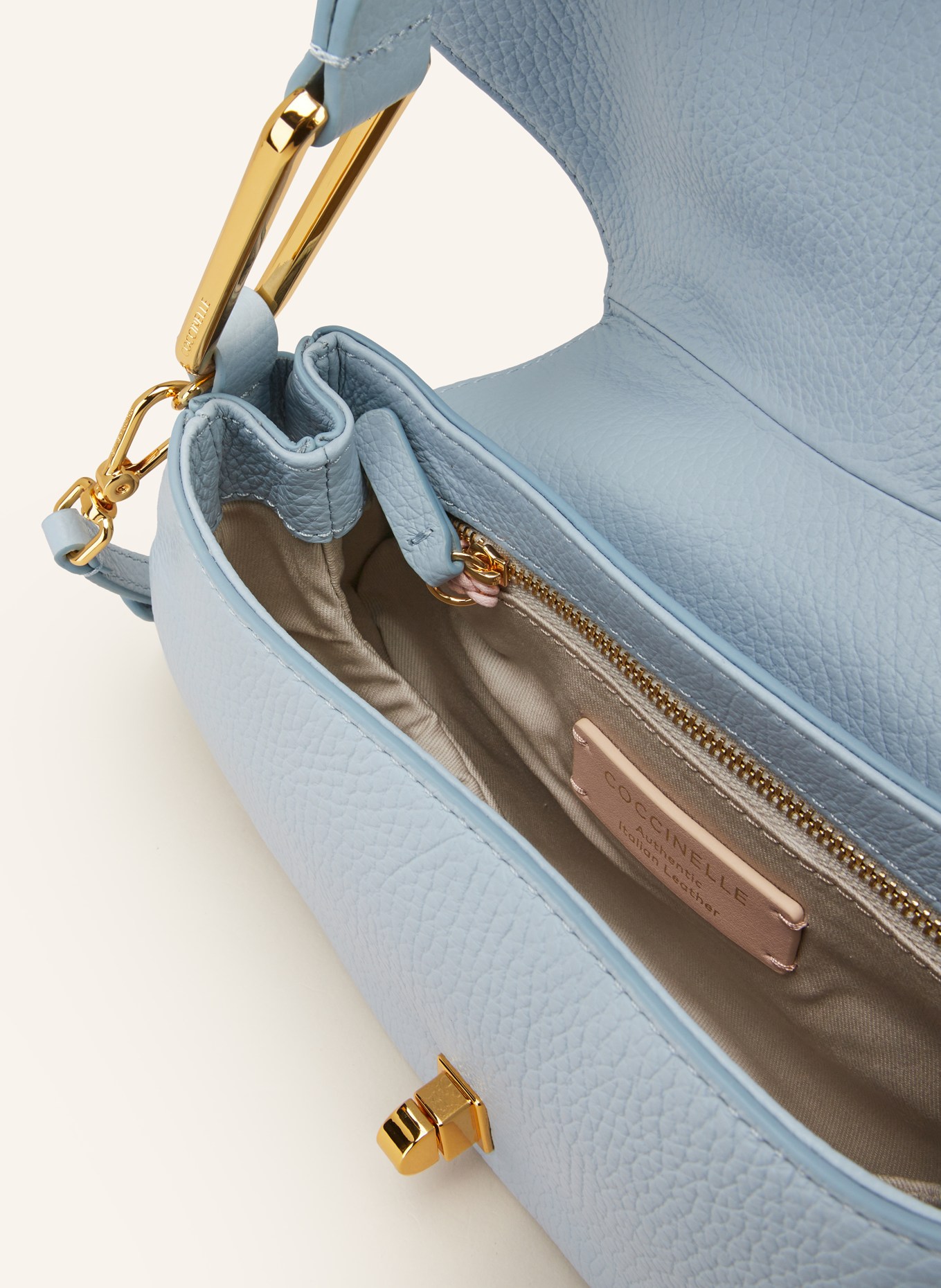 COCCINELLE Crossbody bag, Color: LIGHT BLUE (Image 3)
