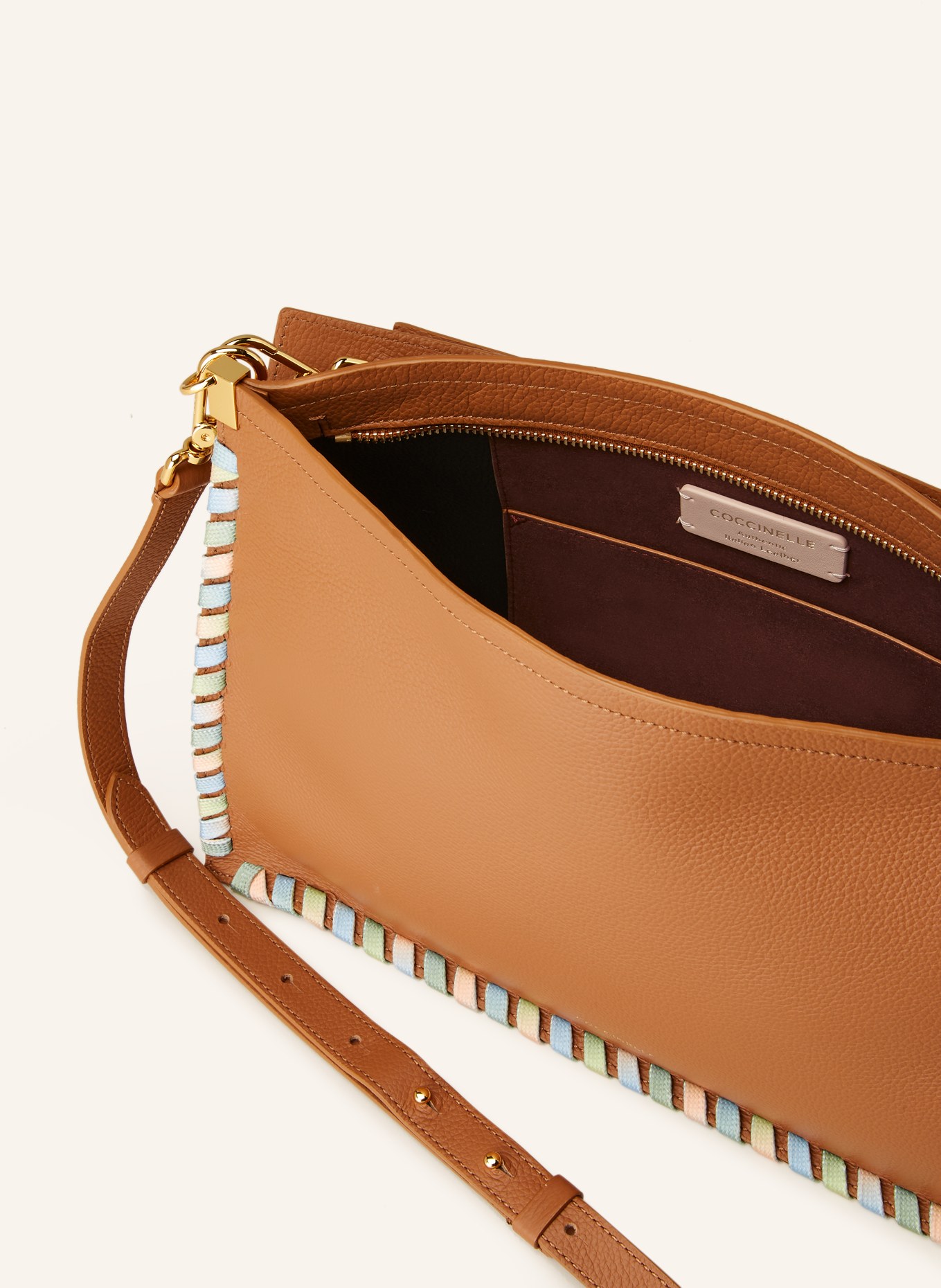 COCCINELLE Crossbody bag, Color: BROWN (Image 3)