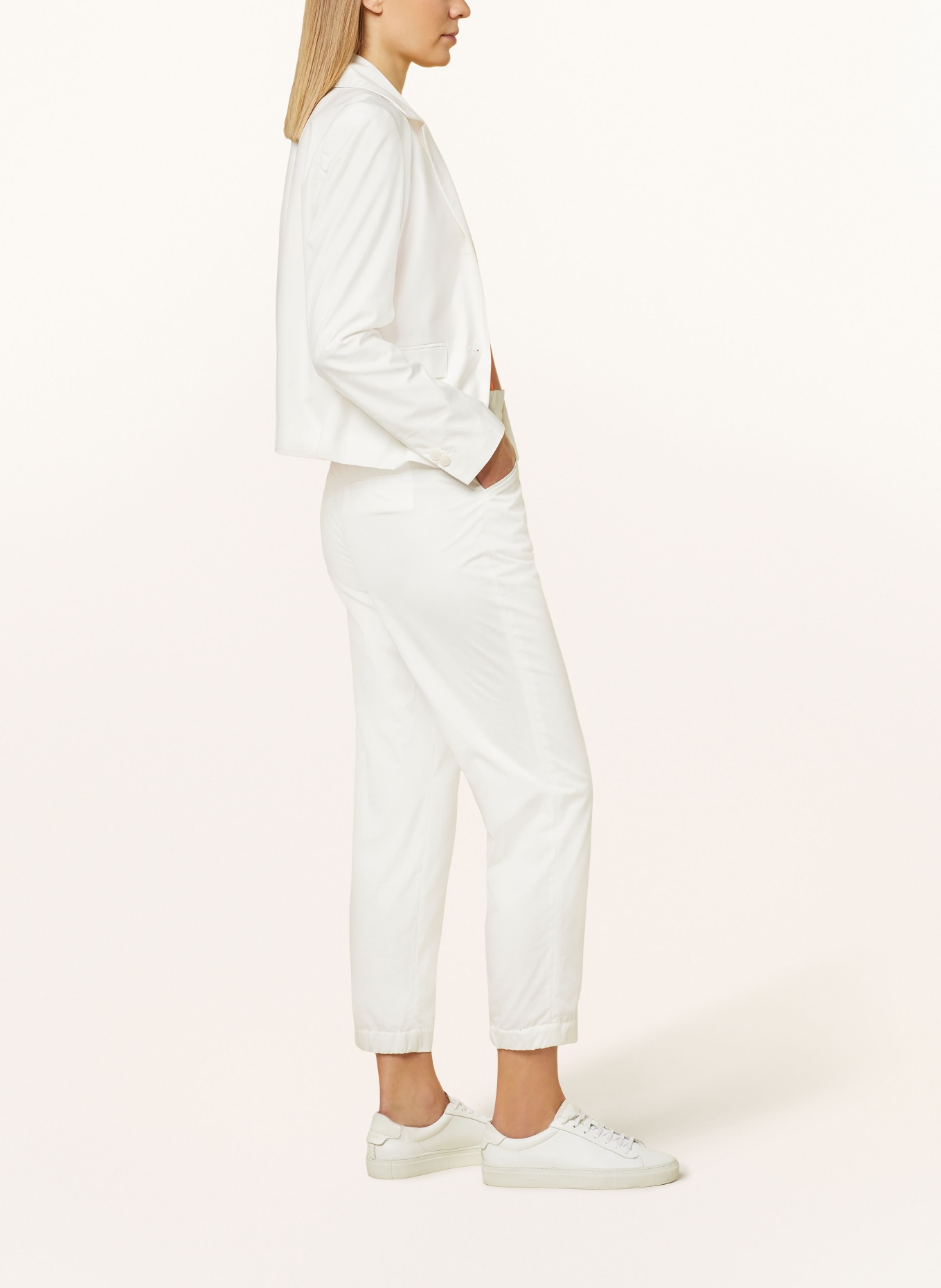 CINQUE 7/8 trousers CIHENRICO, Color: WHITE (Image 4)