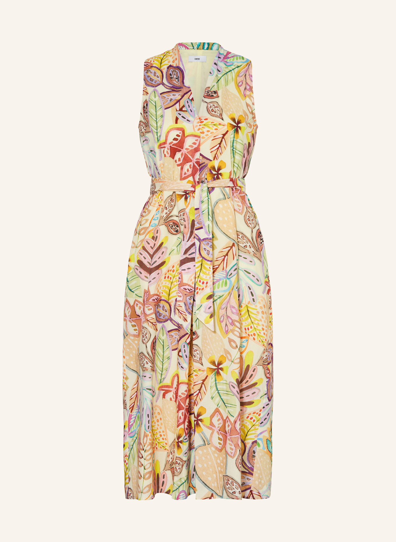 CINQUE Sukienka CIDINA, Kolor: ECRU/ ZIELONY/ CZERWONY (Obrazek 1)