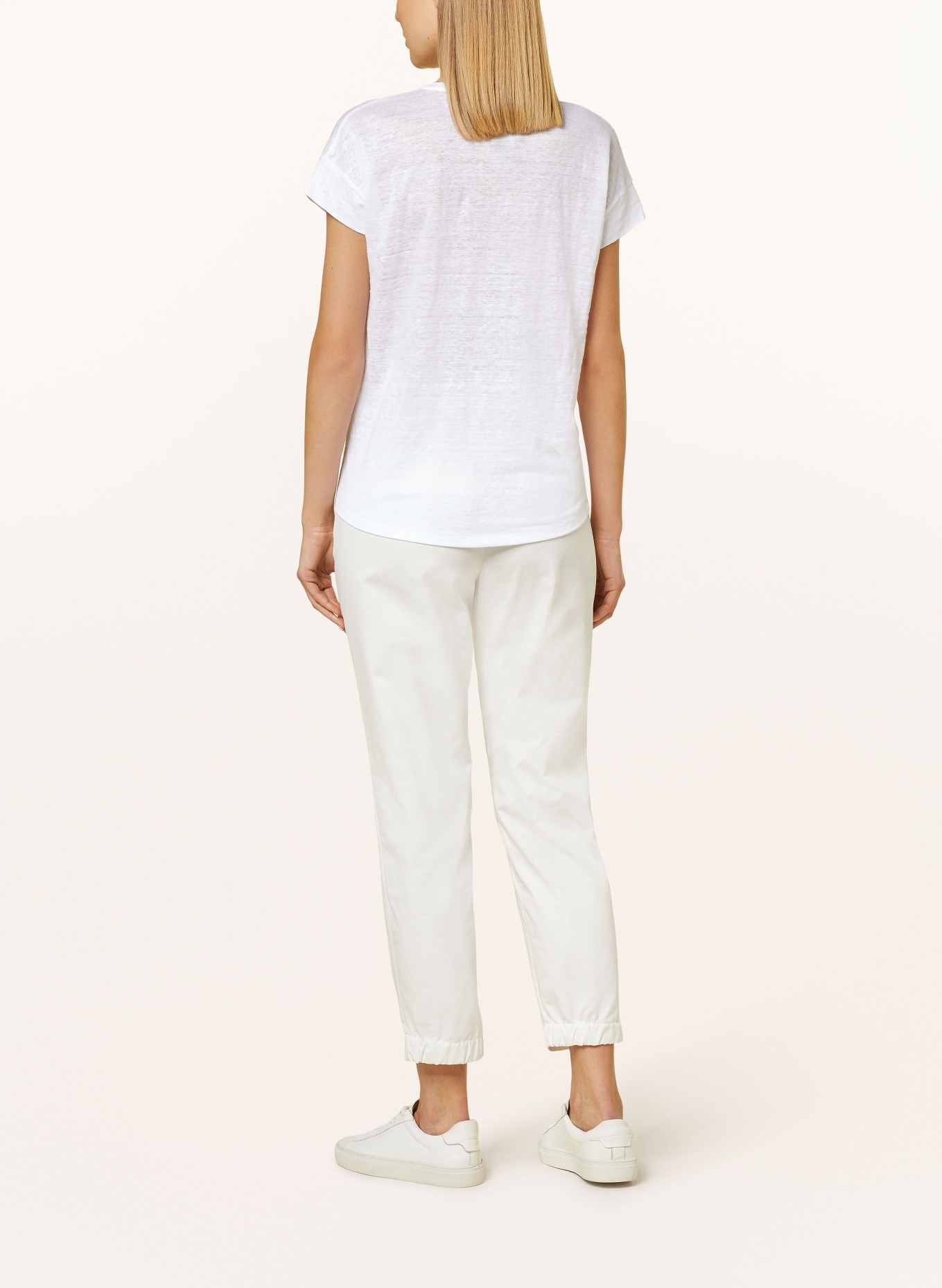 CINQUE Linen shirt CITICKA, Color: WHITE (Image 3)